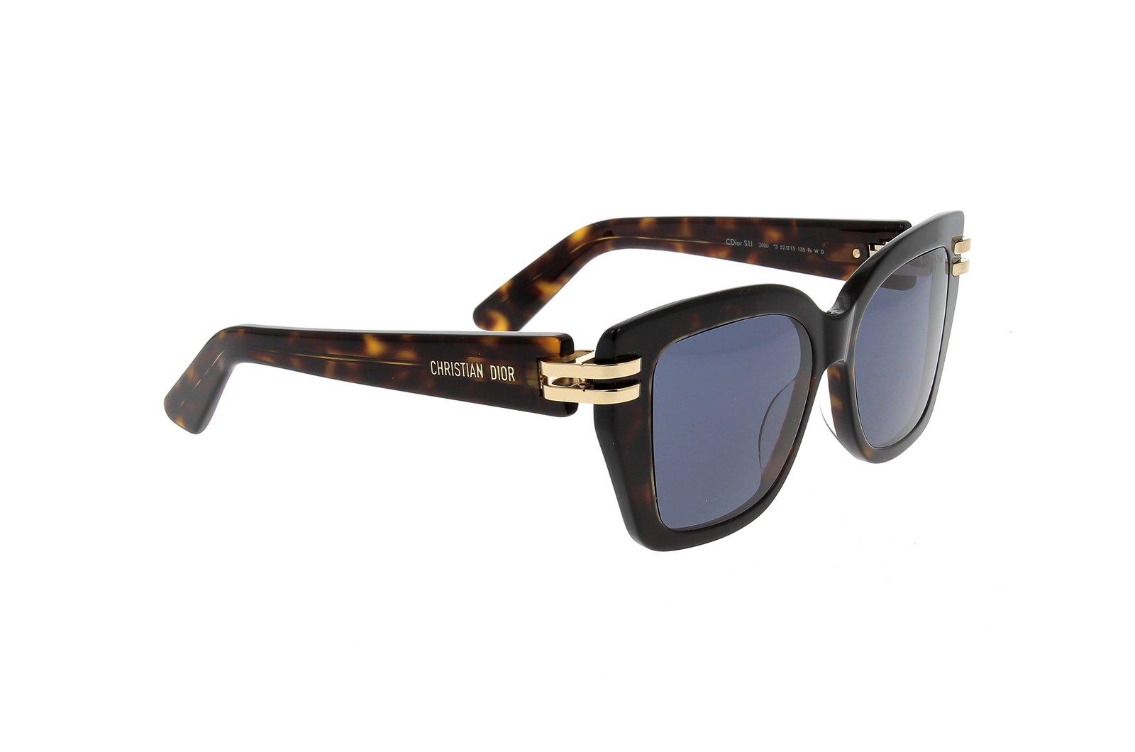 DIOR CDIOR S1I SQUARE FRAME SUNGLASSES 