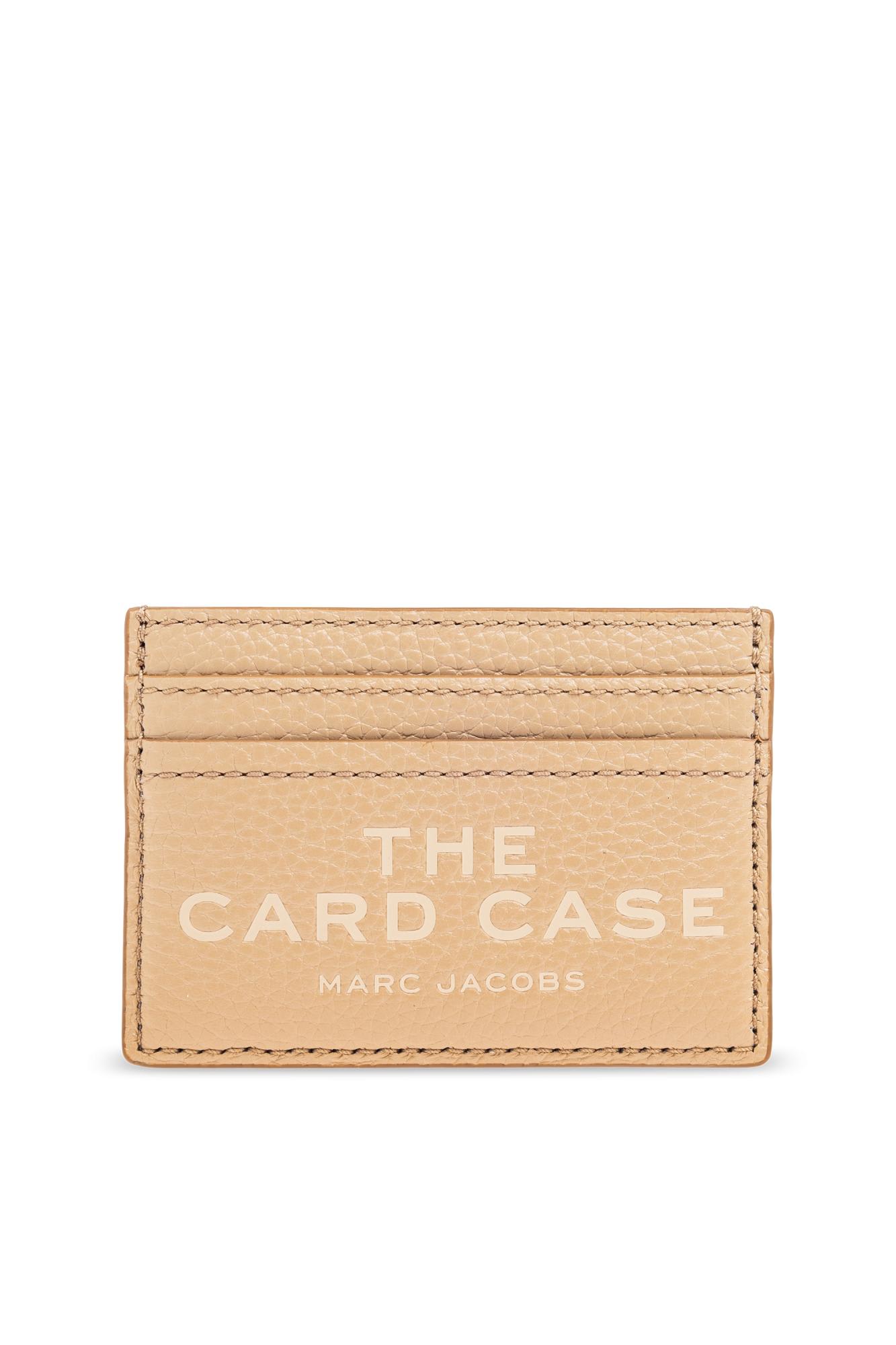 Marc Jacobs Cardholder The Marc Mini In Sand