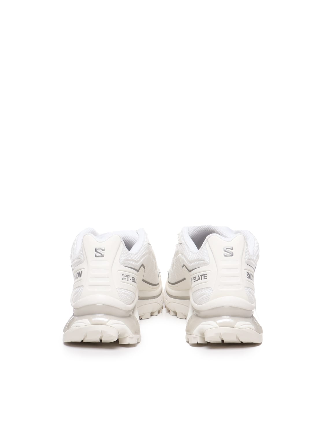Shop Salomon Xt-slate Sneakers In Vanilla Ice