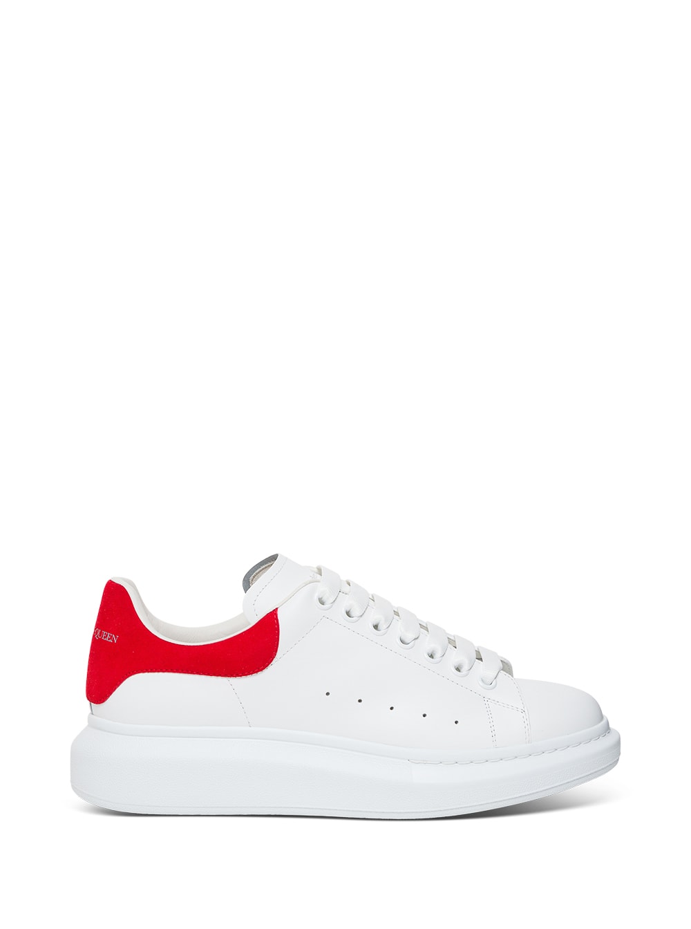 Alexander McQueen Oversize White Leather Sneakers