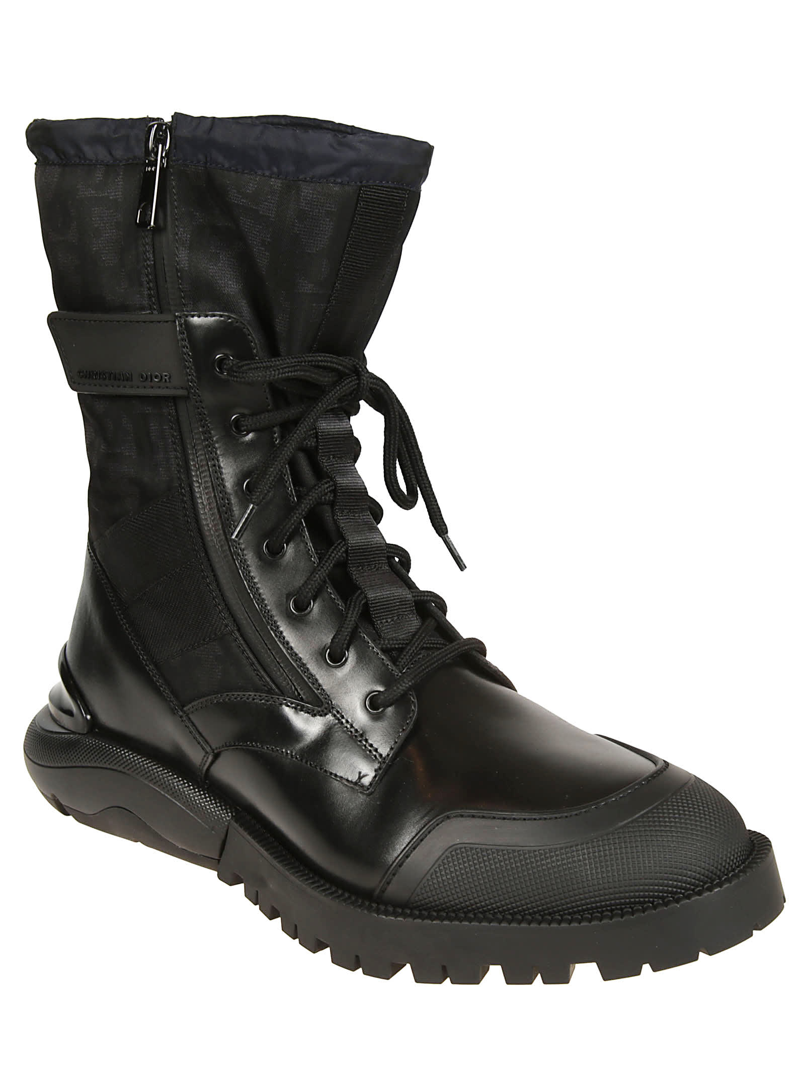 combat boots dior