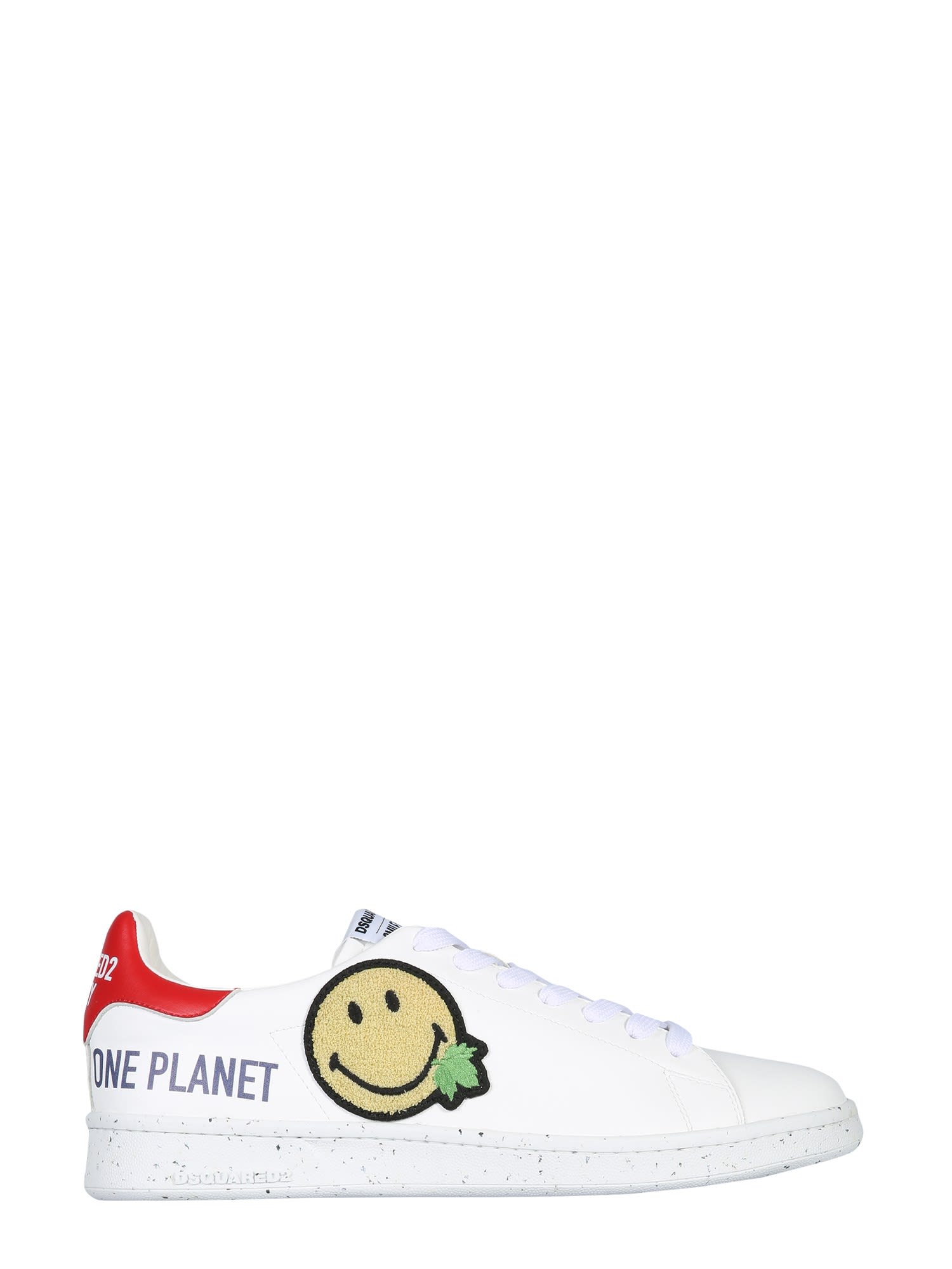 Dsquared2 One Life One Planet Smiley Sneakers