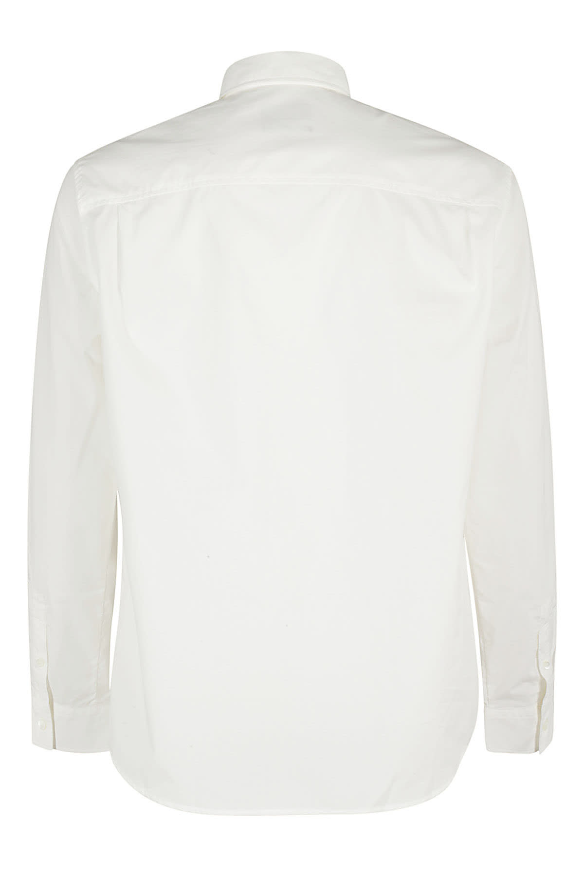 Shop Apc Chemise Edouard Brodee In Aab White