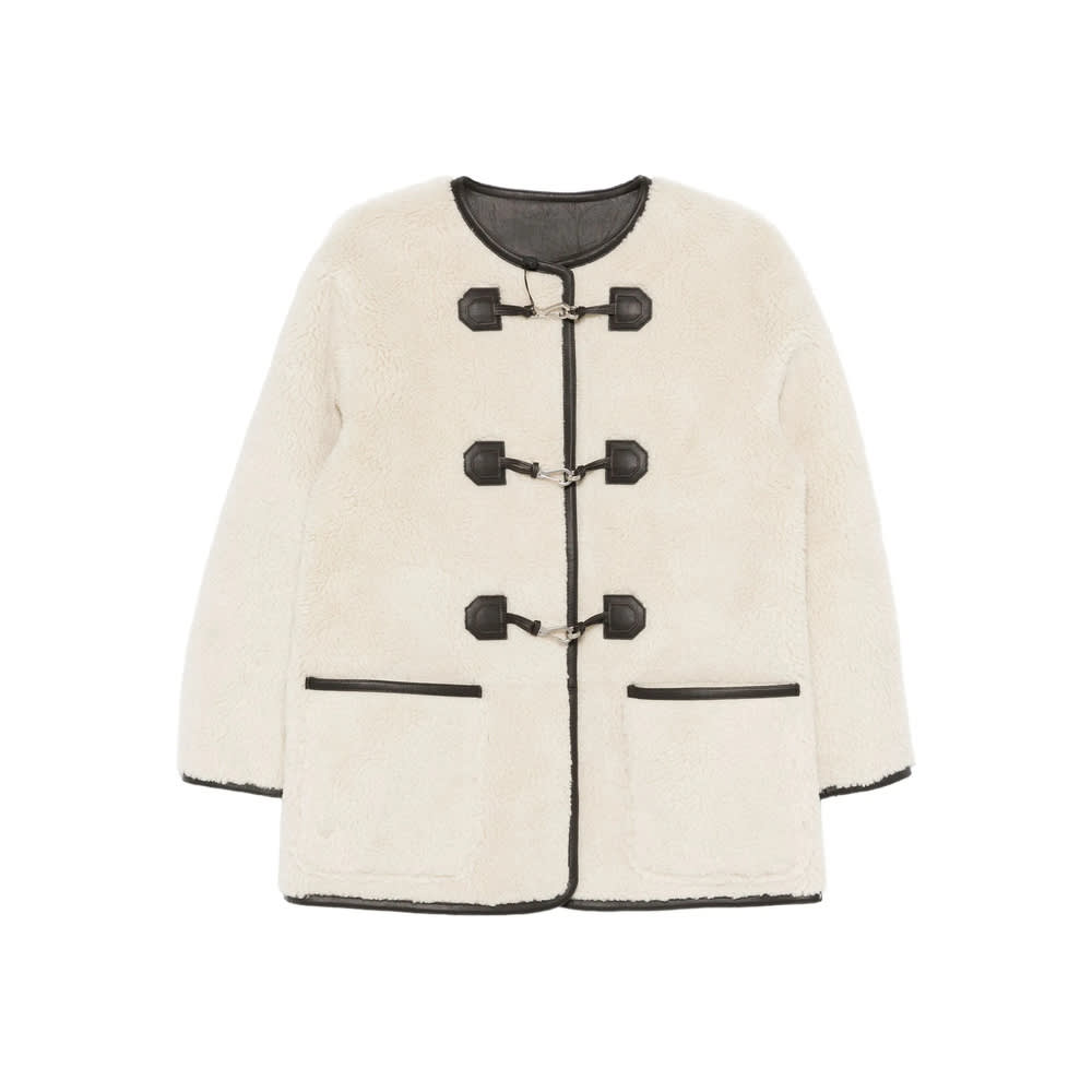 Dunst Toggle Jacket In Neutral