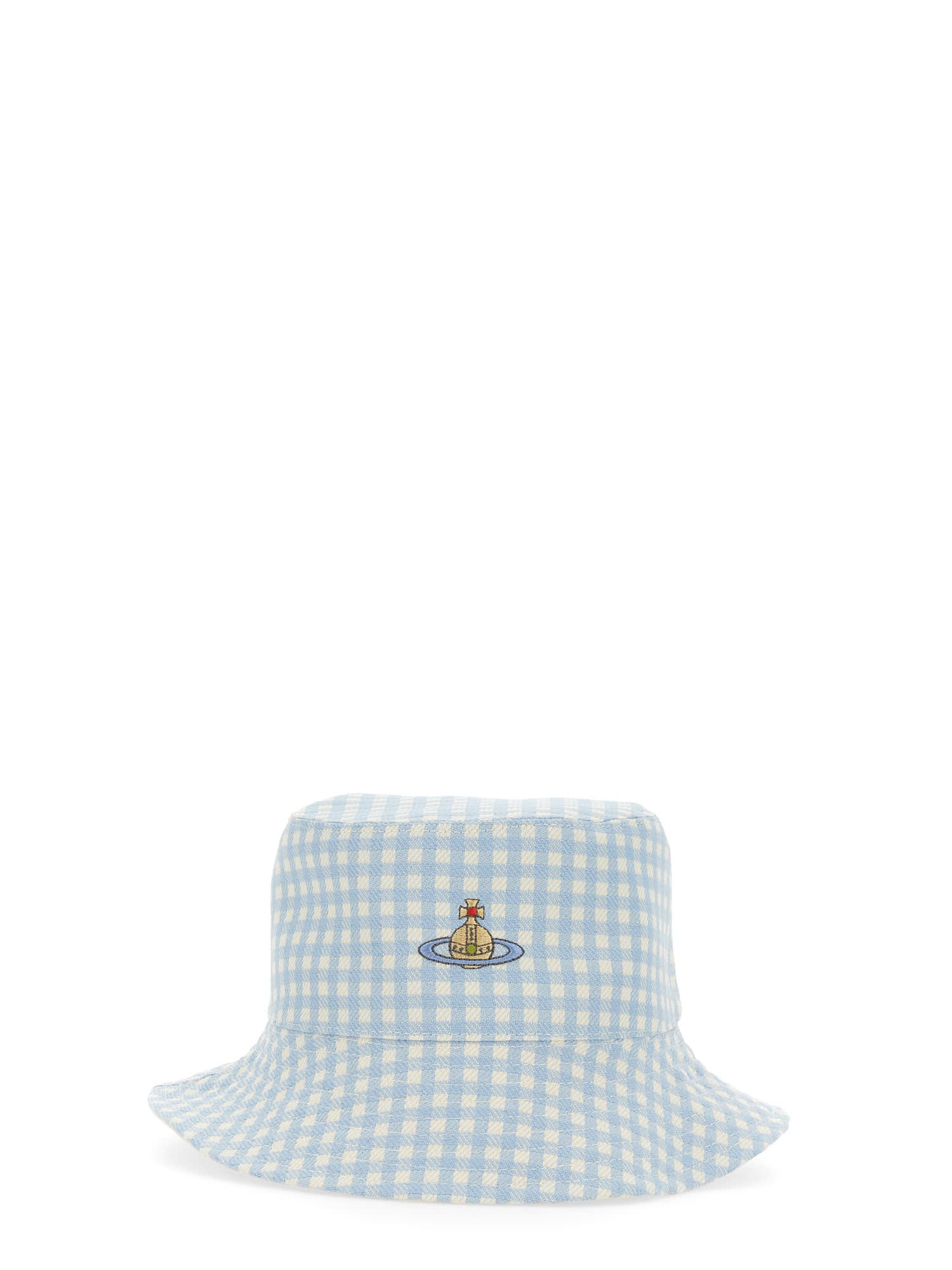 Vivienne Westwood Bucket Hat With Orb Embroidery