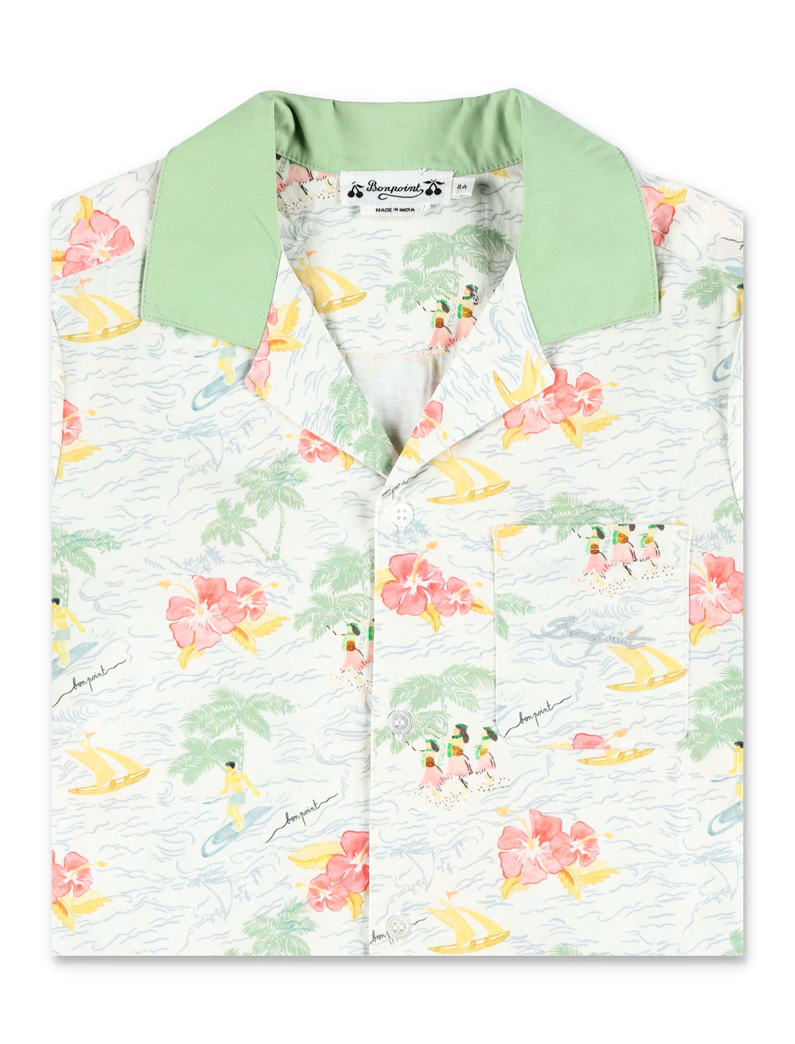 Bonpoint Shirt Stamp In Multicolor