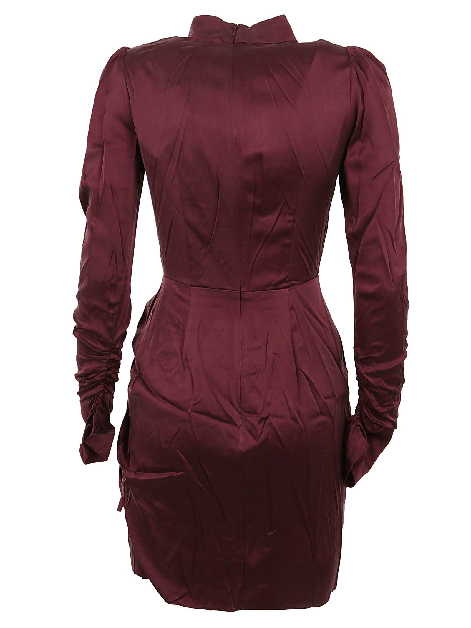Zimmermann Zimmermann Espionage Silk Drape Dress Maho 11050934