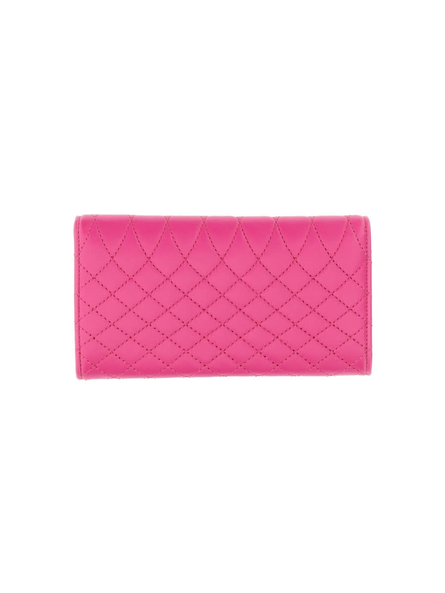 Shop Lanvin Continental Portfolio In Pink