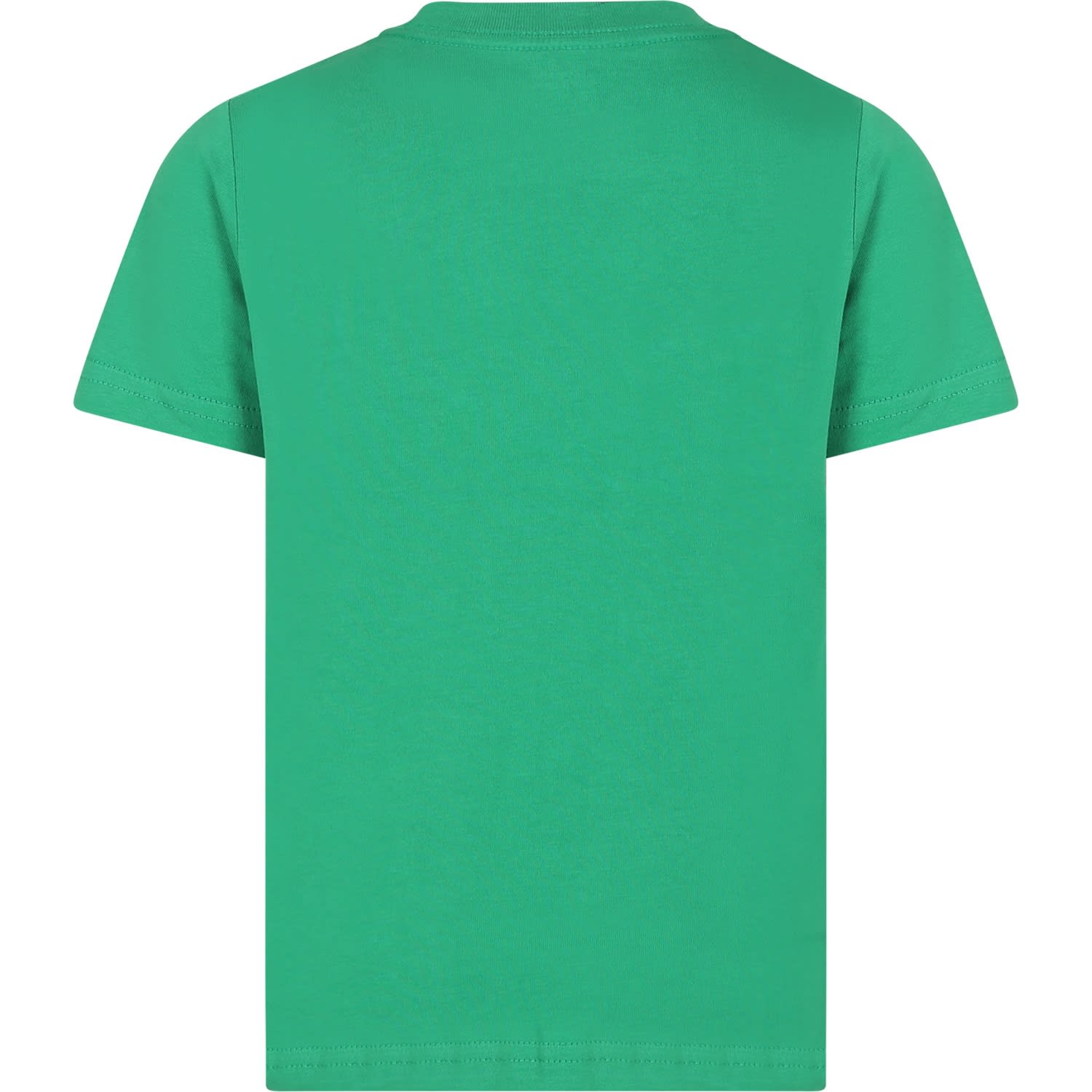 Shop Ralph Lauren Green T-shirt For Boy With Pony
