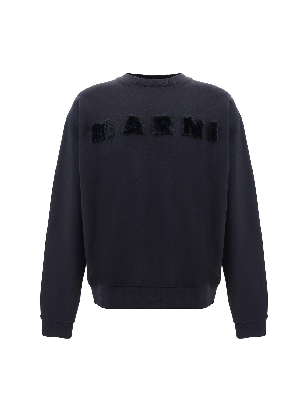 Shop Marni Logo Sweatshirt