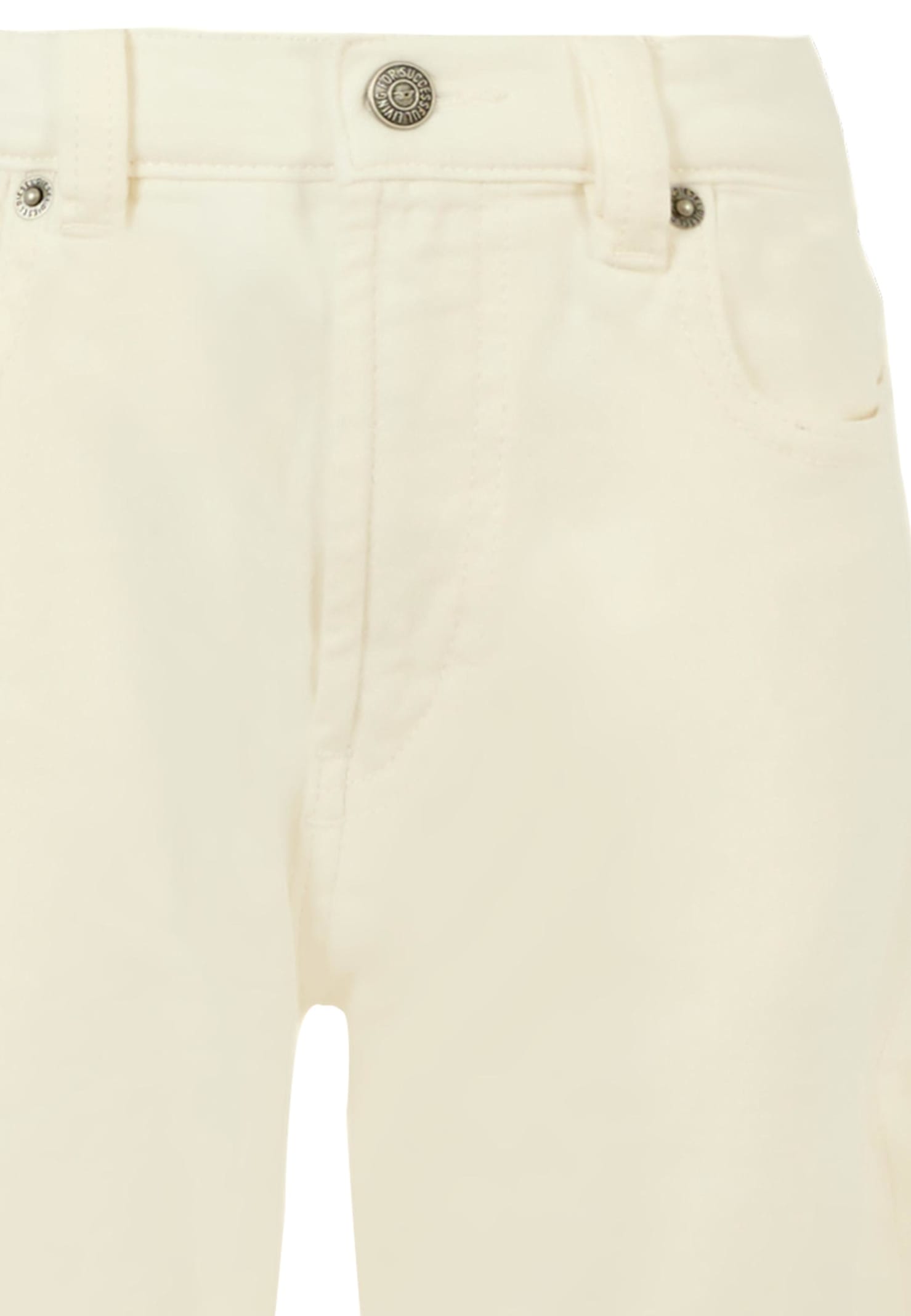 Diesel Kids Straight-leg Jeans With Embellishments In Gray