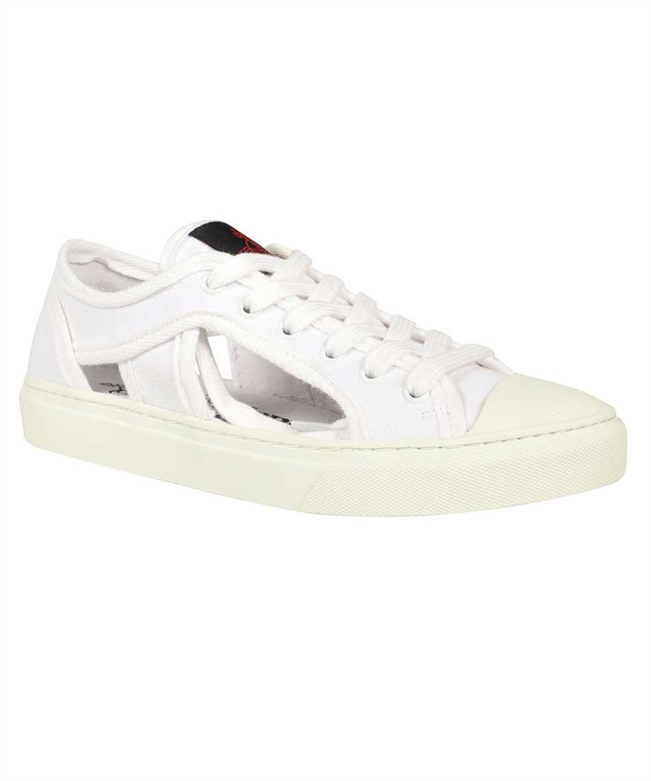 Vivienne Westwood Canvas Sneakers In White