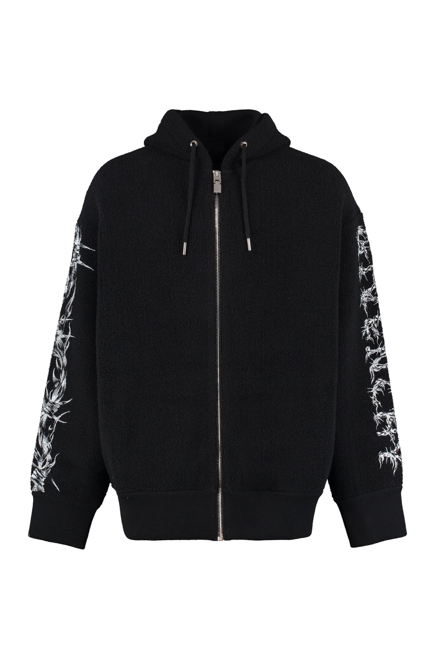 Givenchy Knitted Full Zip Hoodie