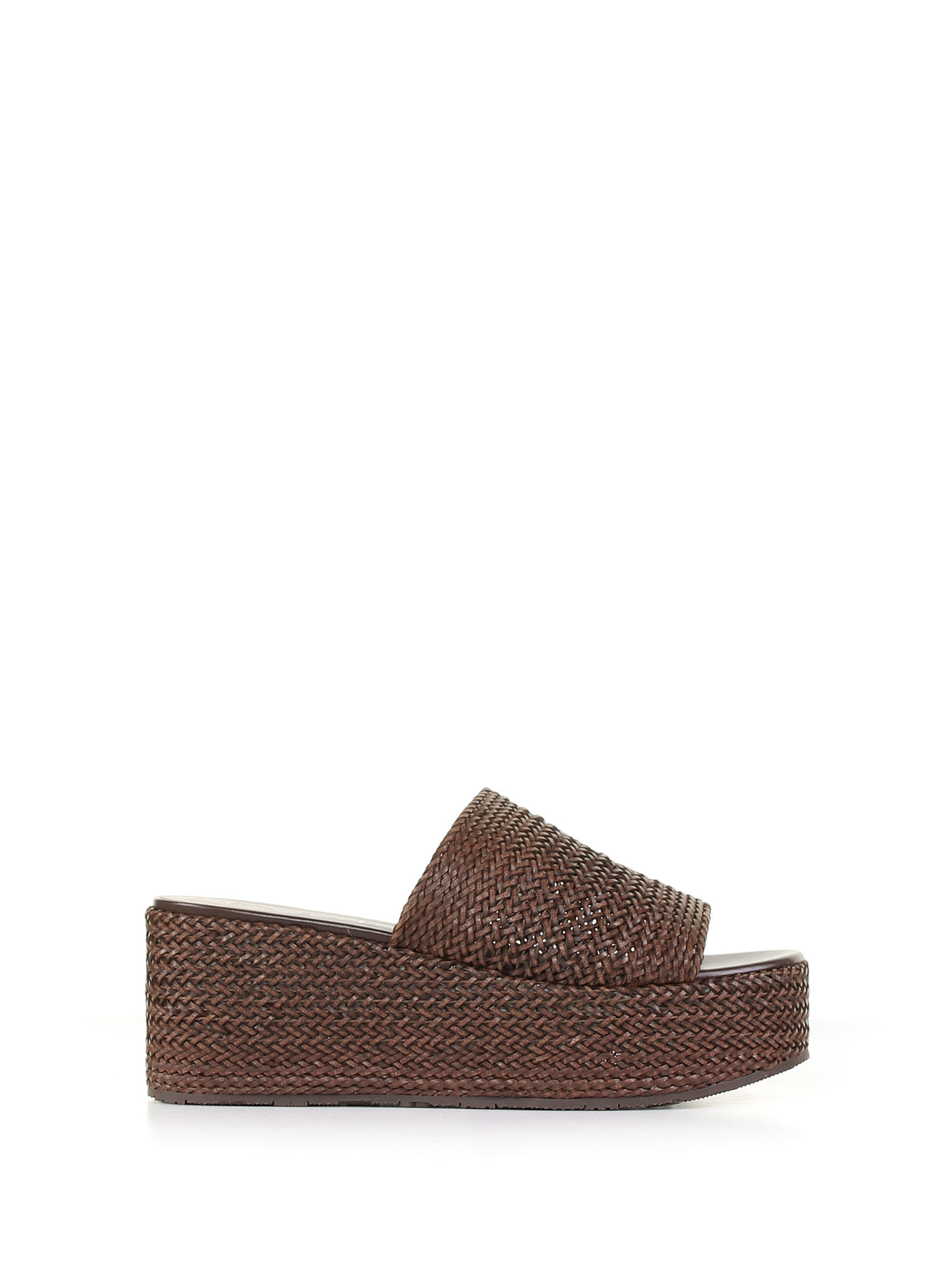 Casadei Twiga Sandals In Woven Leather