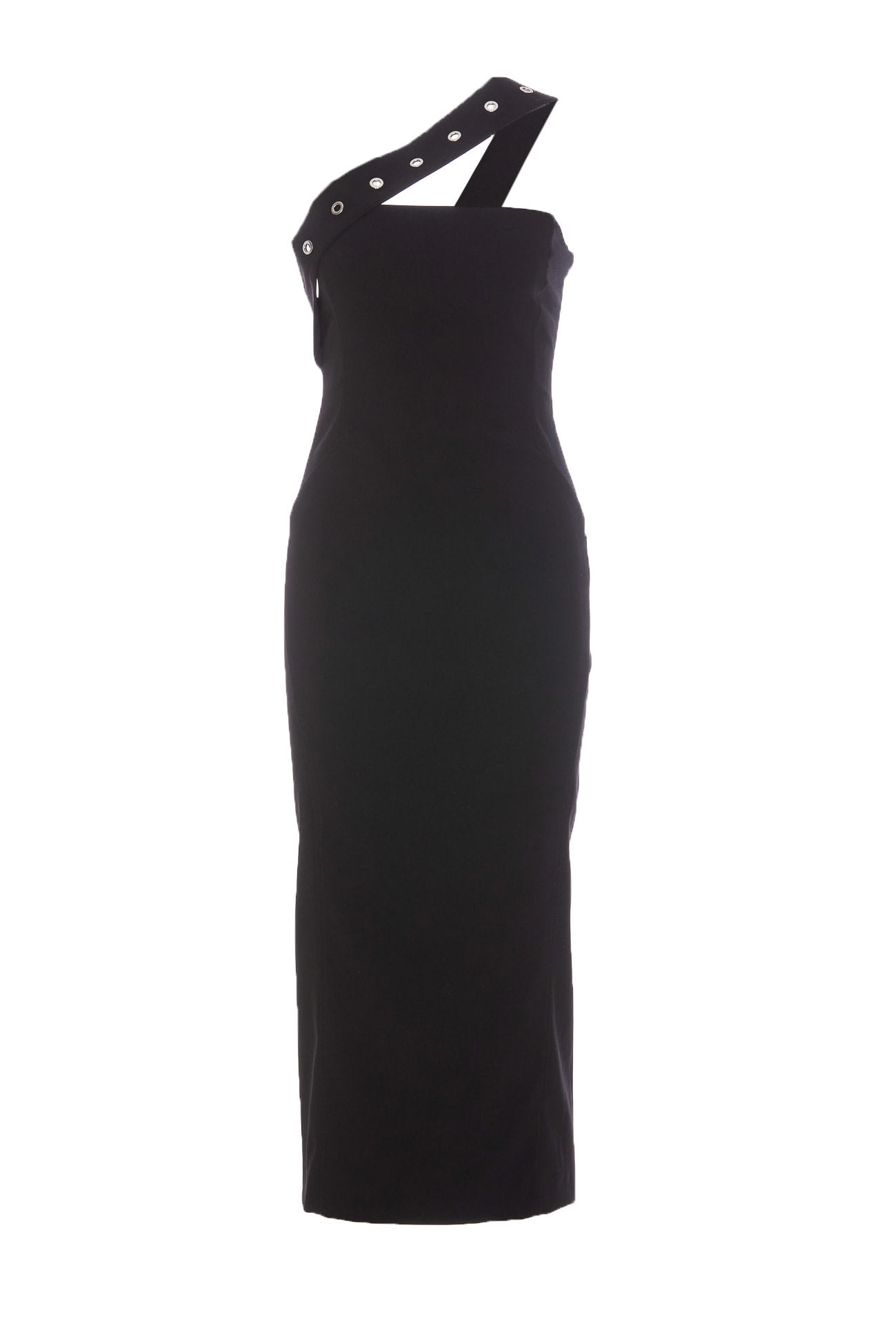 Shop Patrizia Pepe Dress In Black