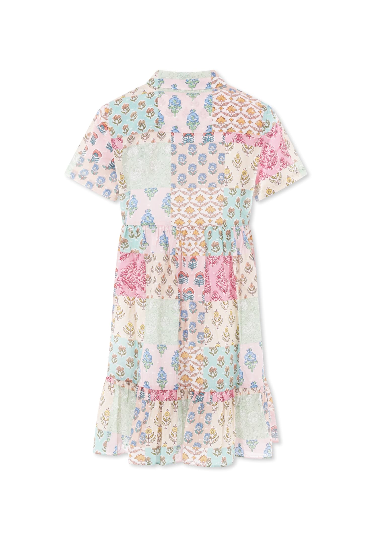 Mc2 Saint Barth Patchwork-design Dress
