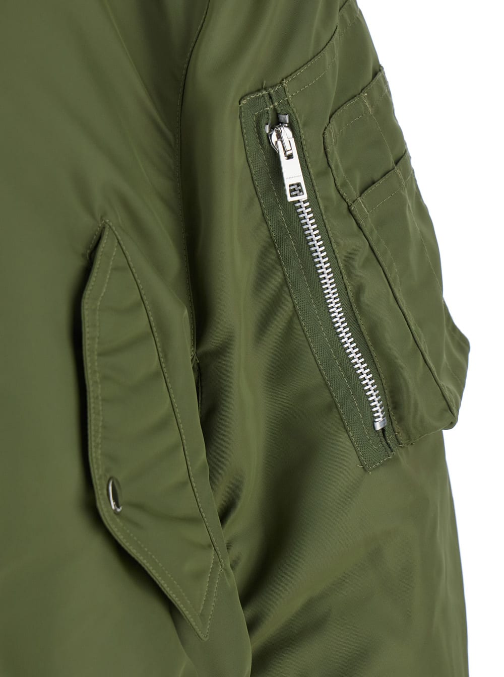 Jordanluca Bulldog Bomber Jacket In Green