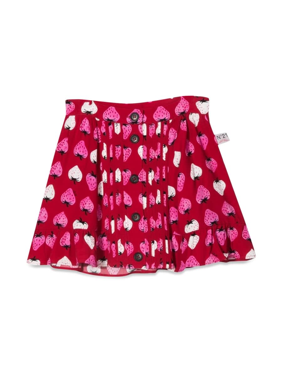 Shop N°21 Skirt In Red