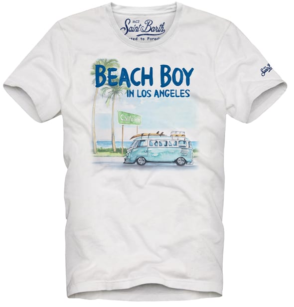MC2 Saint Barth Boys T-shirt Beach Boy In Los Angeles