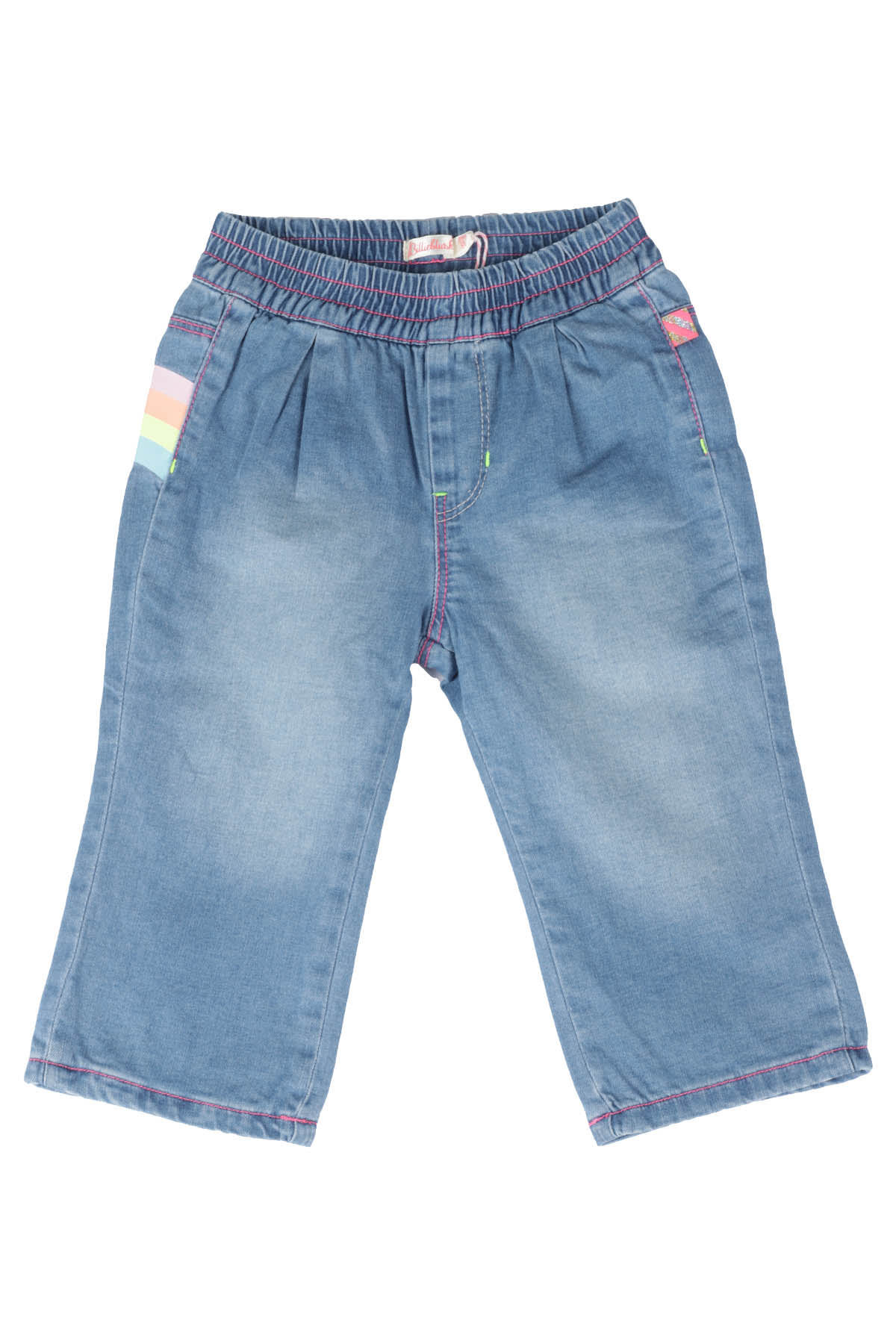 Shop Billieblush Pantalone Jean In Double Stone Bleach