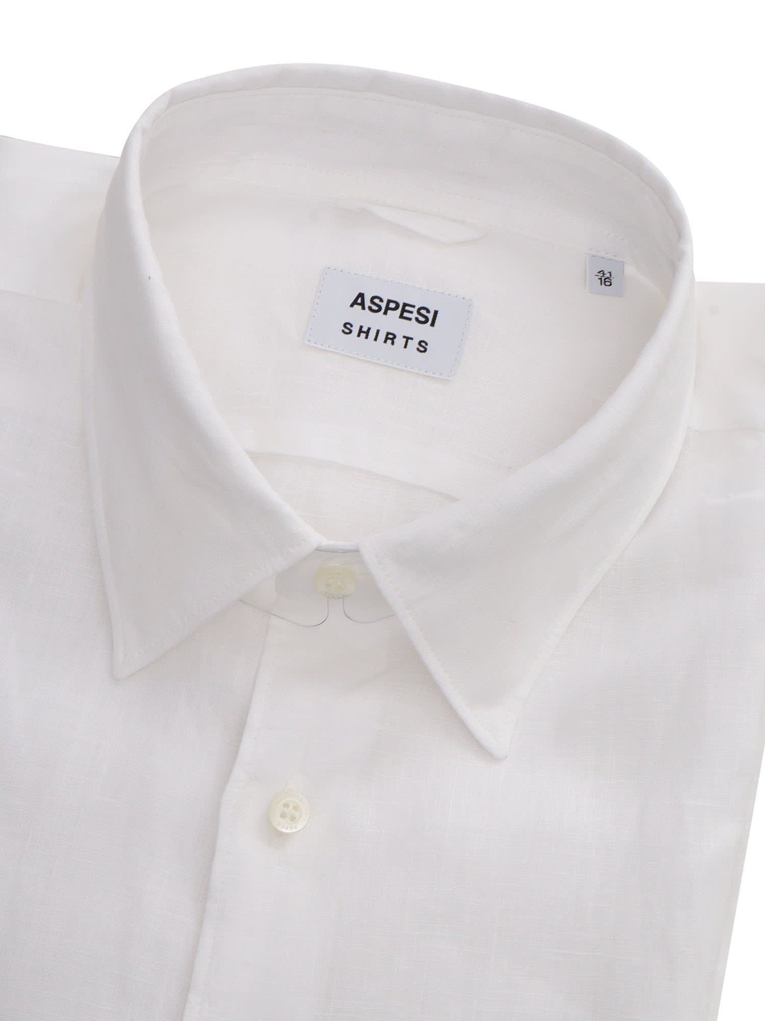 Shop Aspesi White Shirt