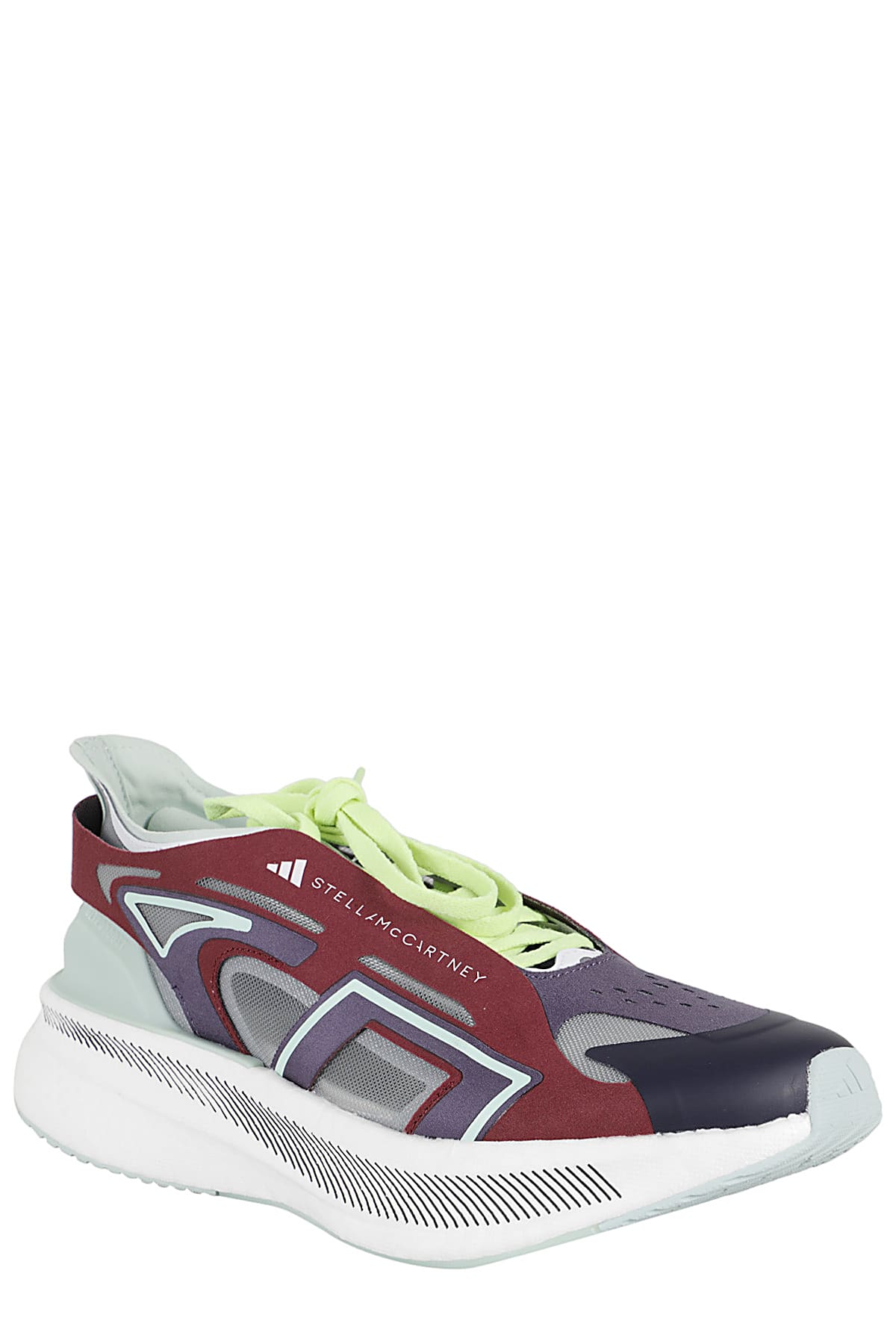 Adidas By Stella Mccartney Asmc Ultraboost 5 Sneakers In Tactile Green Clear Onix Trace Purple