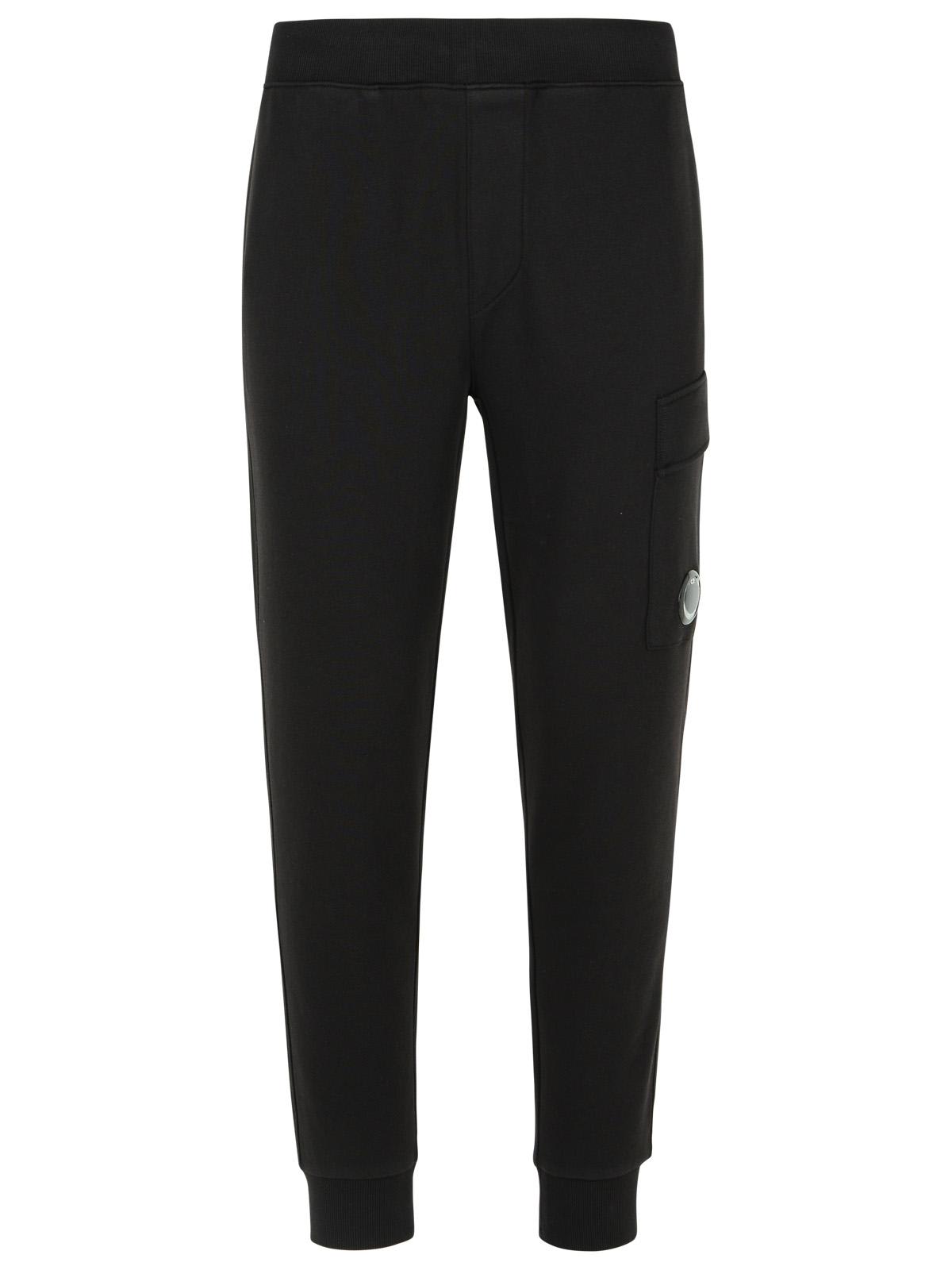 C.p. Company Cargo Pants With Elastic Waistband In Black