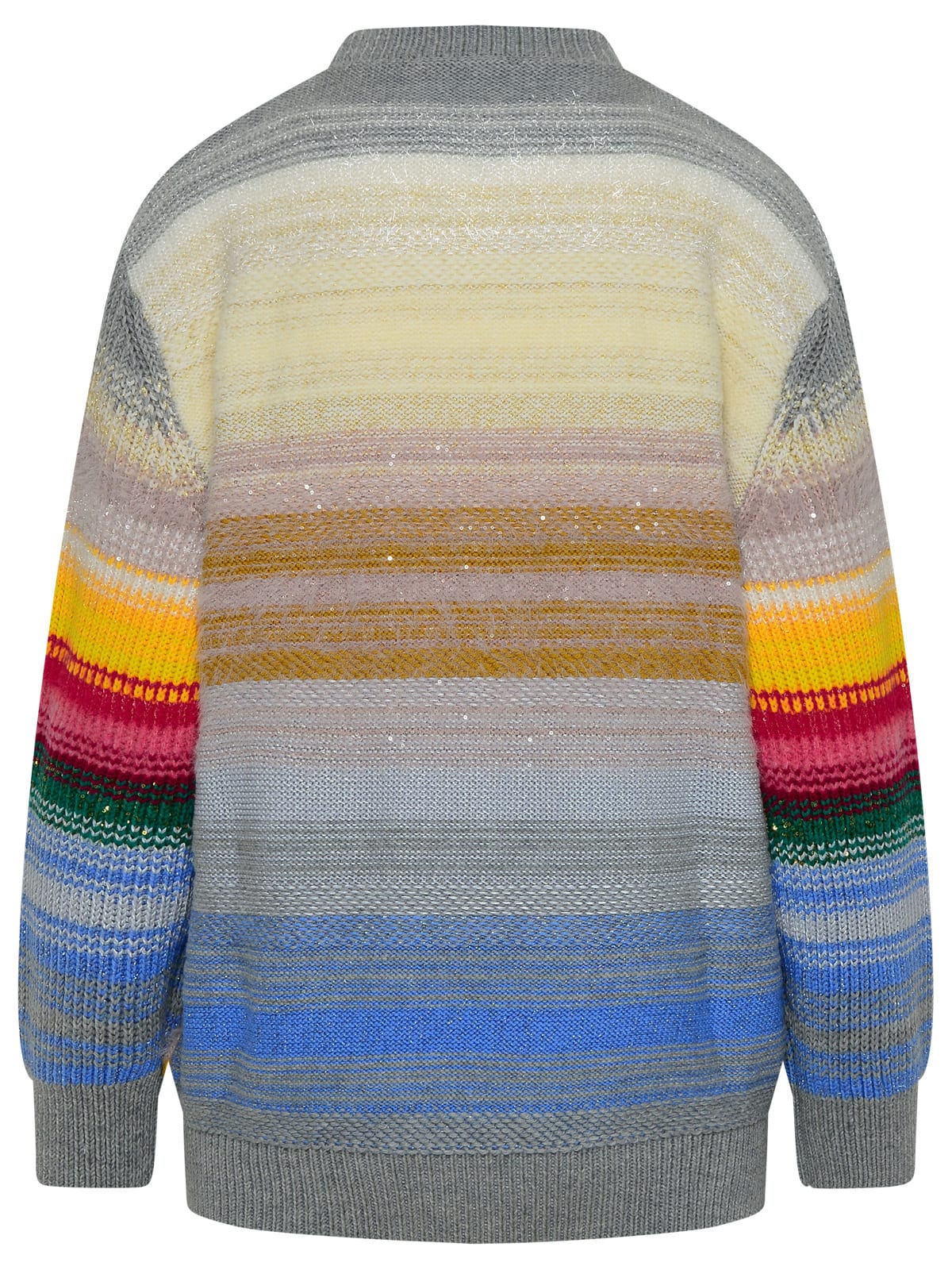 Shop Stella Mccartney Multicolor Wool Blend King Sweater