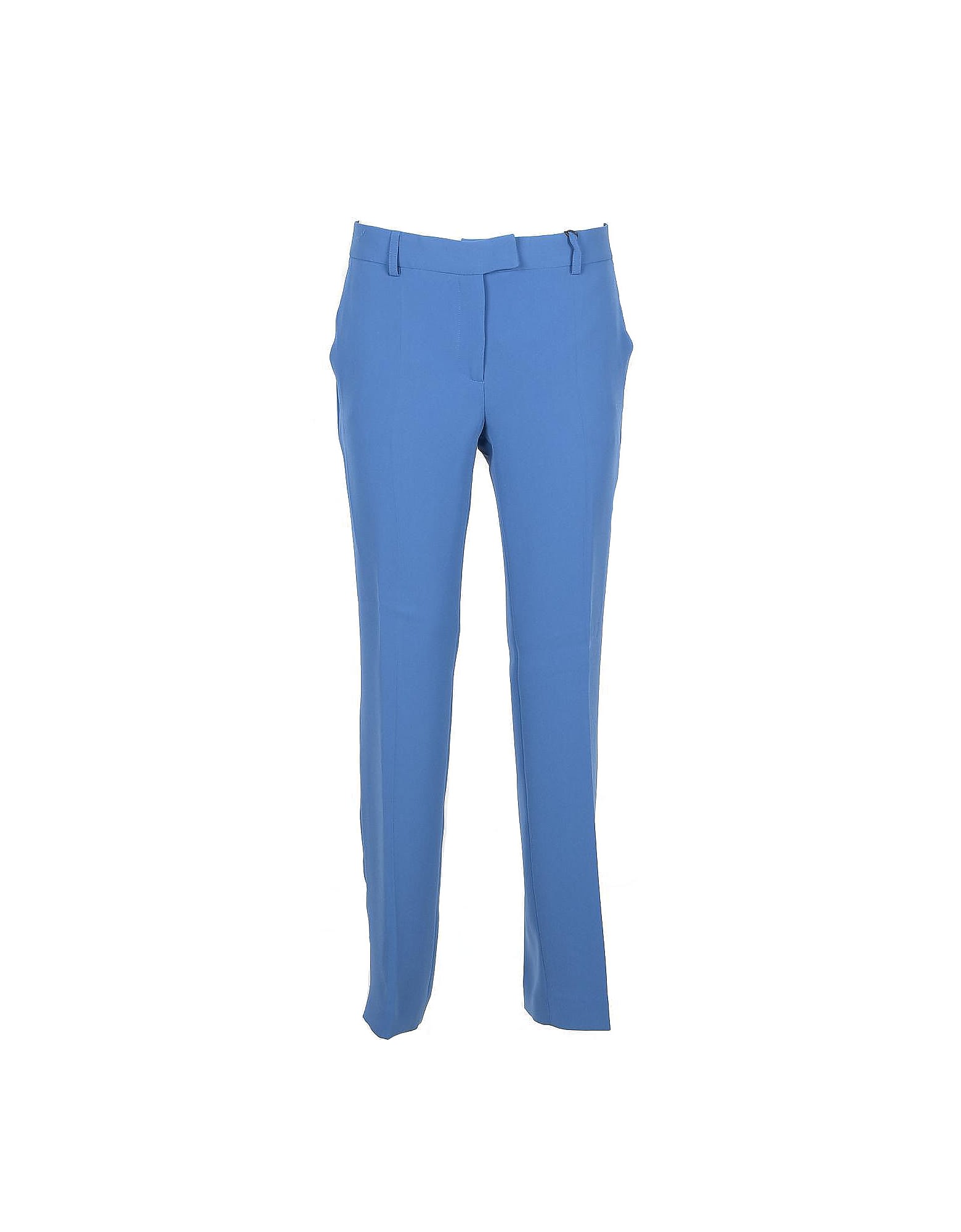 Moschino Womens Blue Pants