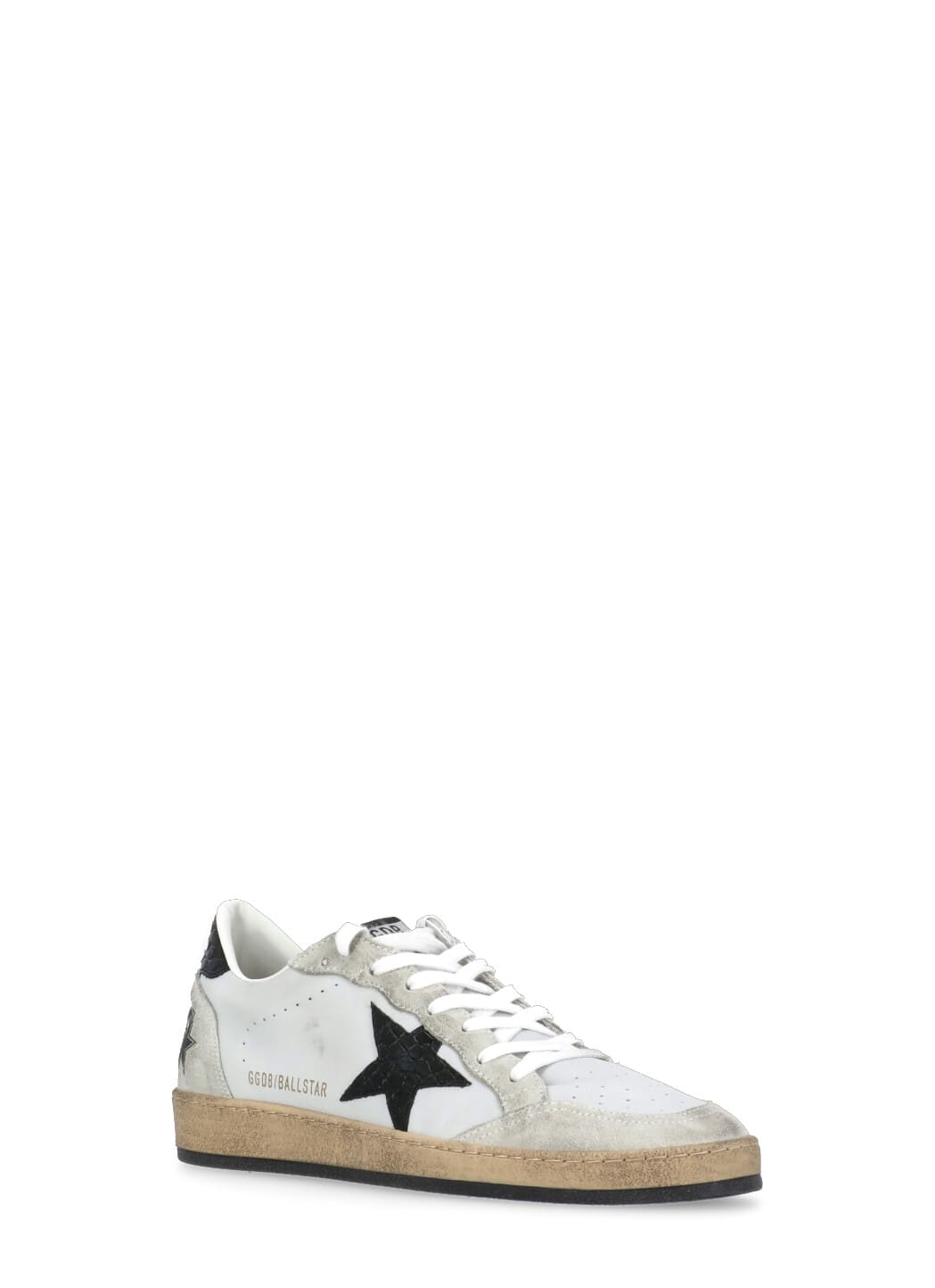 Shop Golden Goose Ball Star Sneakers In Grey