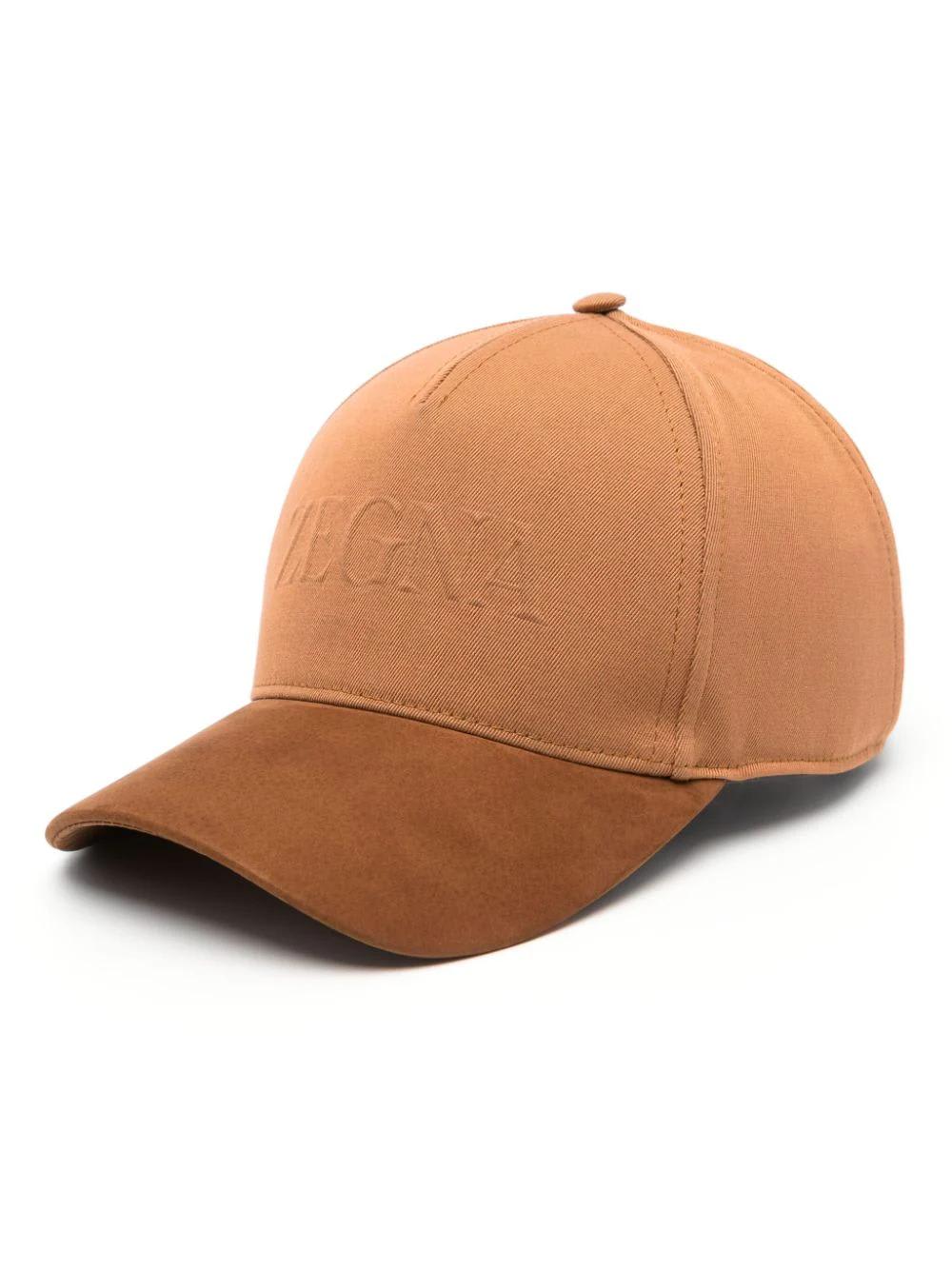 Embossed-logo Twill Cap