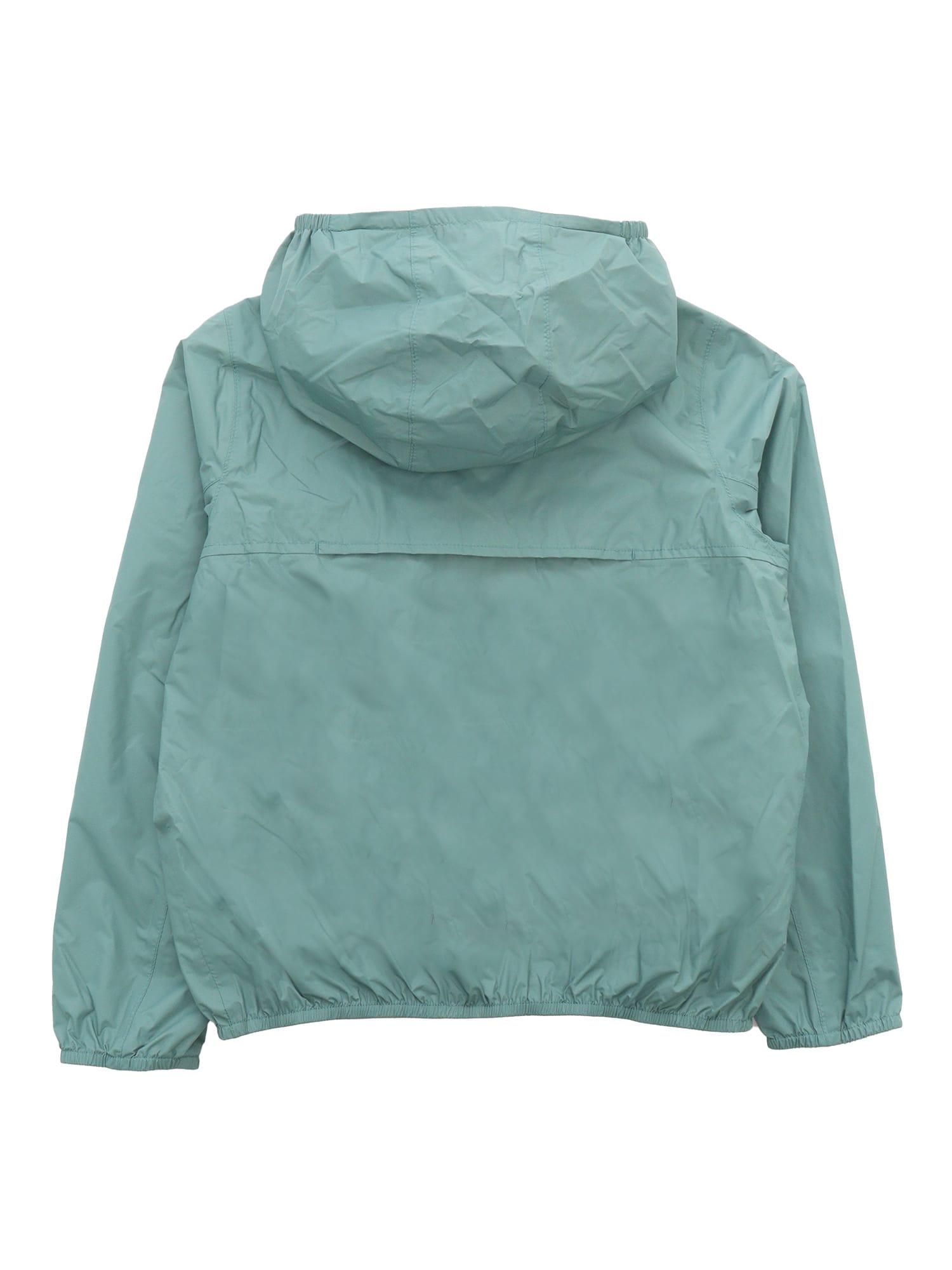 Shop K-way Reversible Nylone  In Green