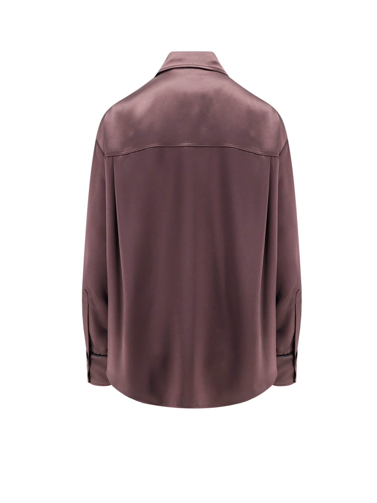 Shop Pinko Ciotola Shirt In Brown