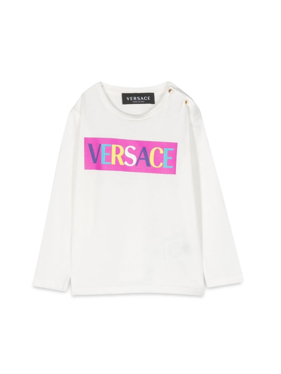 Versace Ml Logo T-shirt