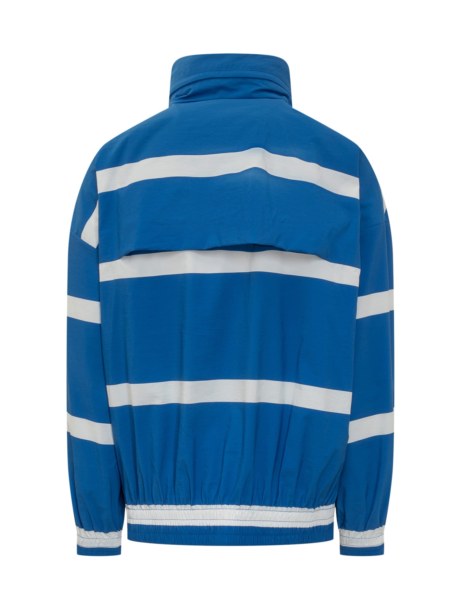 Shop Jw Anderson Jwa Anchor Jacket In Blue/white