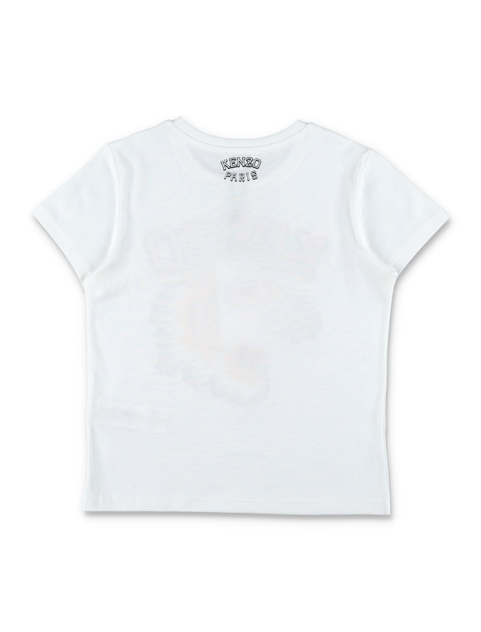 Shop Kenzo Tiger T-shirt In Ivory