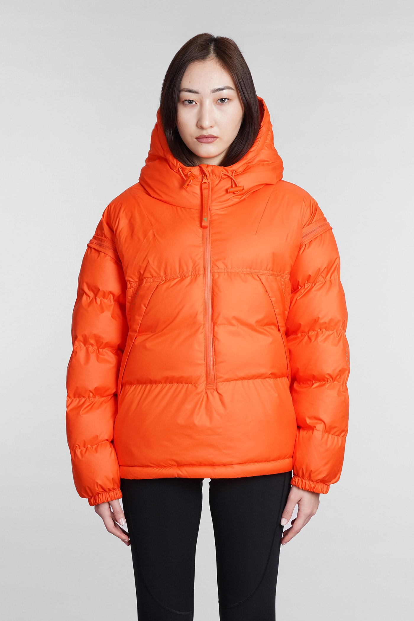 Adidas by Stella McCartney Puffer In Orange Polyester