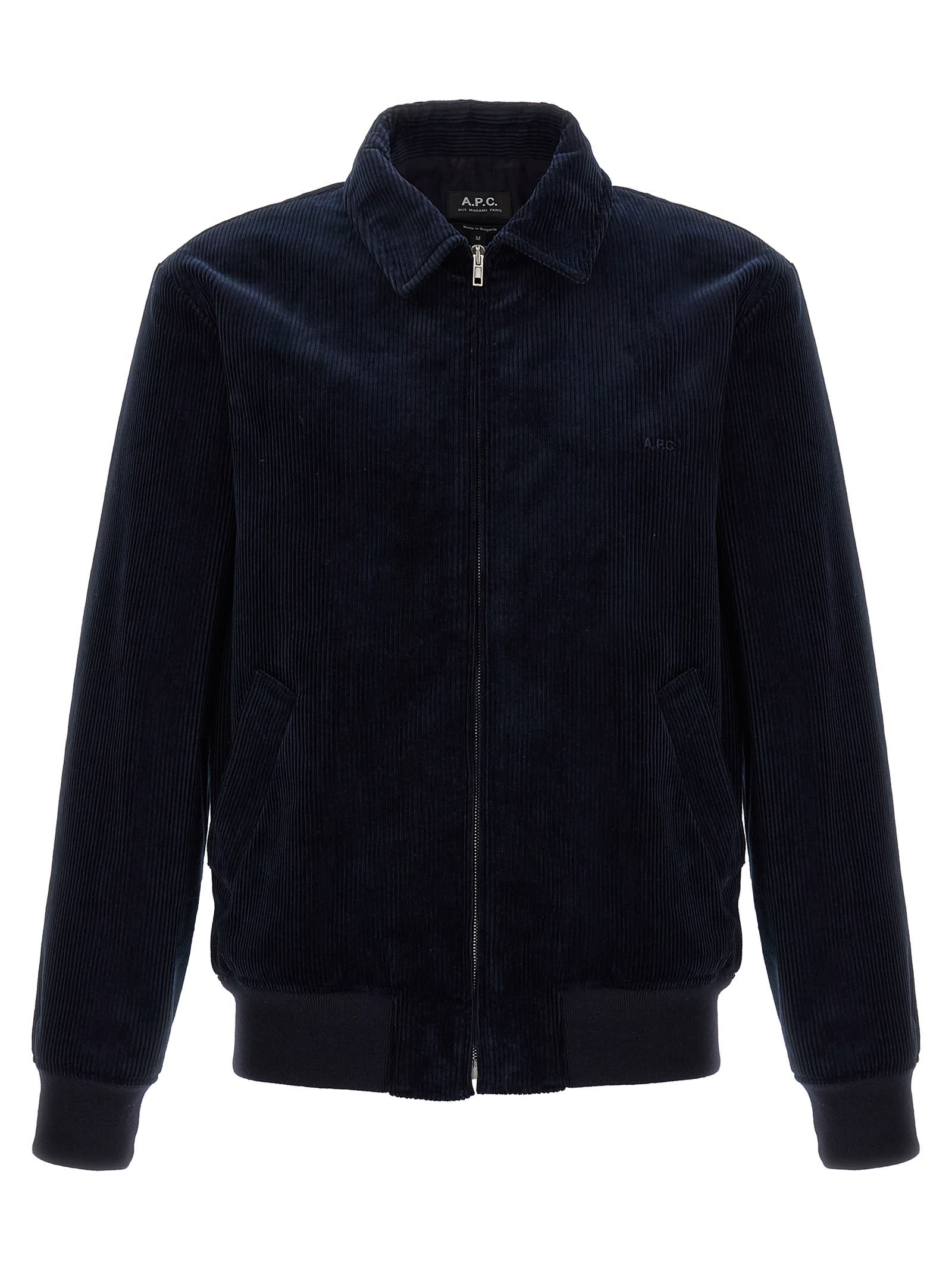 Apc Gilles Jacket A.p.c. In Blue