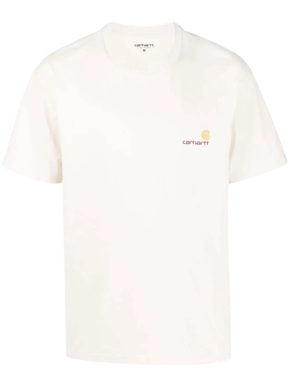 Carhartt S/s American Script T-shirt In White