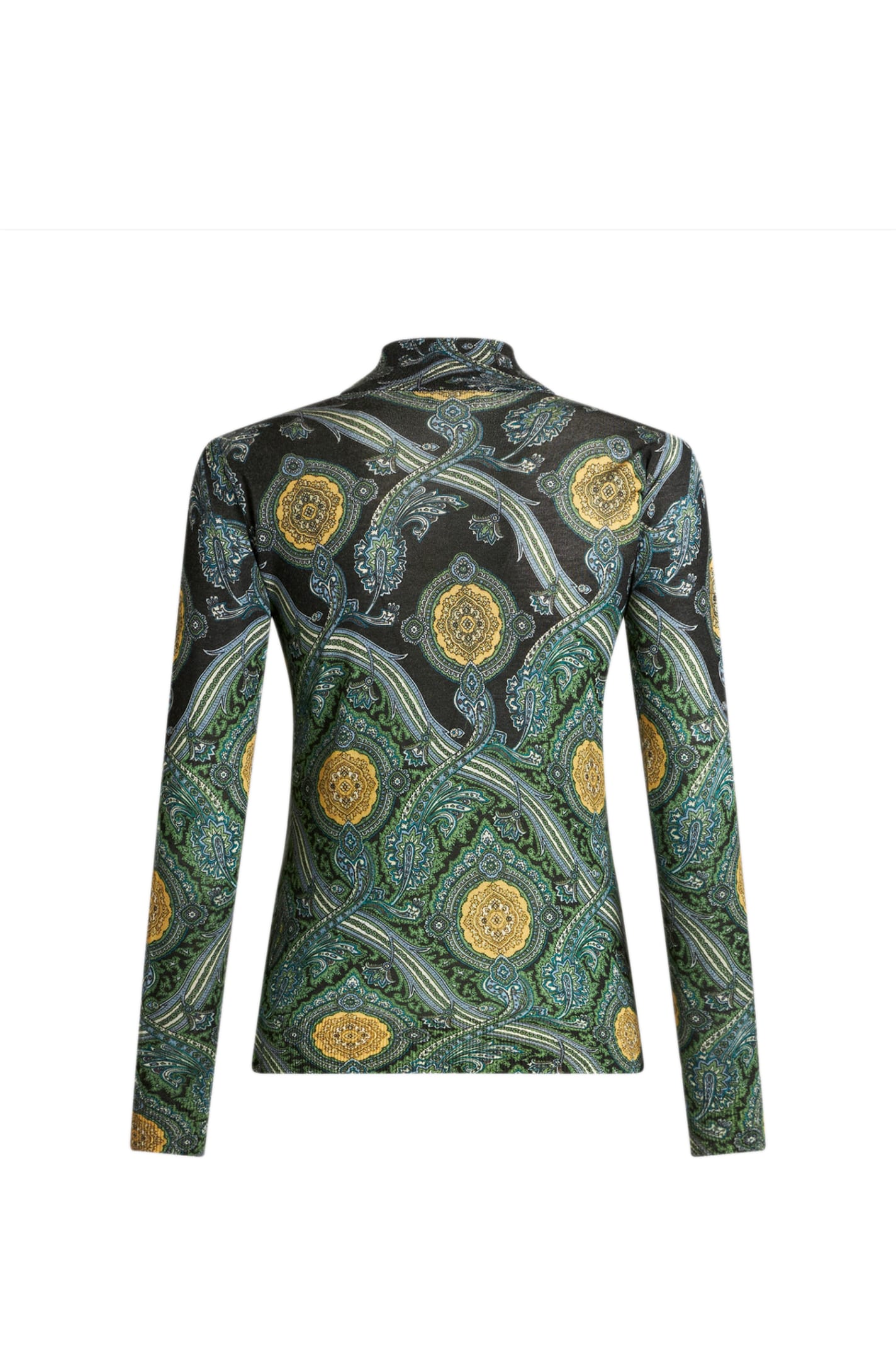 Shop Etro Sweater In Green