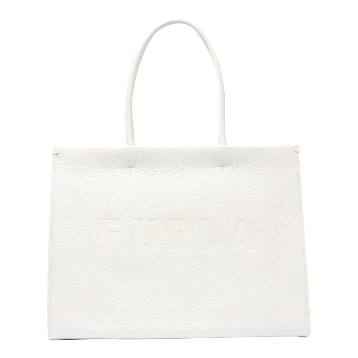 Shop Furla Opportunity Tote Bag In White