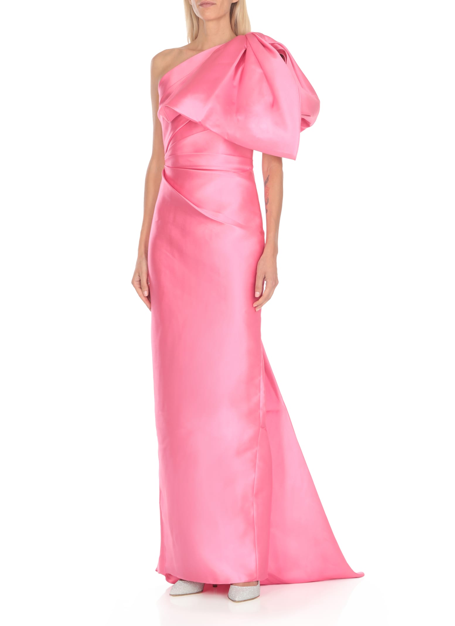 Shop Solace London Priya Maxi Dress In Pink