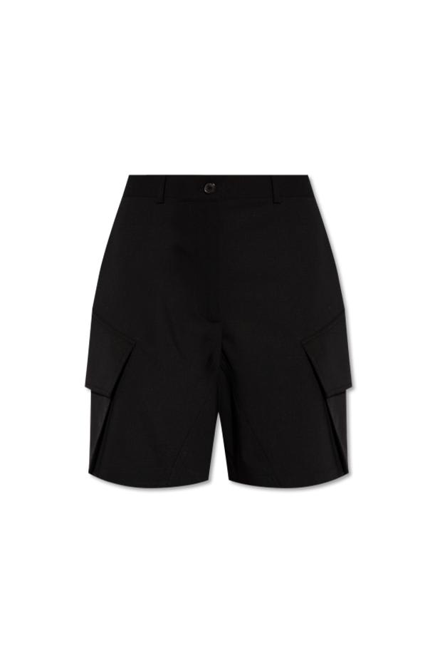Jw Anderson Cargo Shorts In Black
