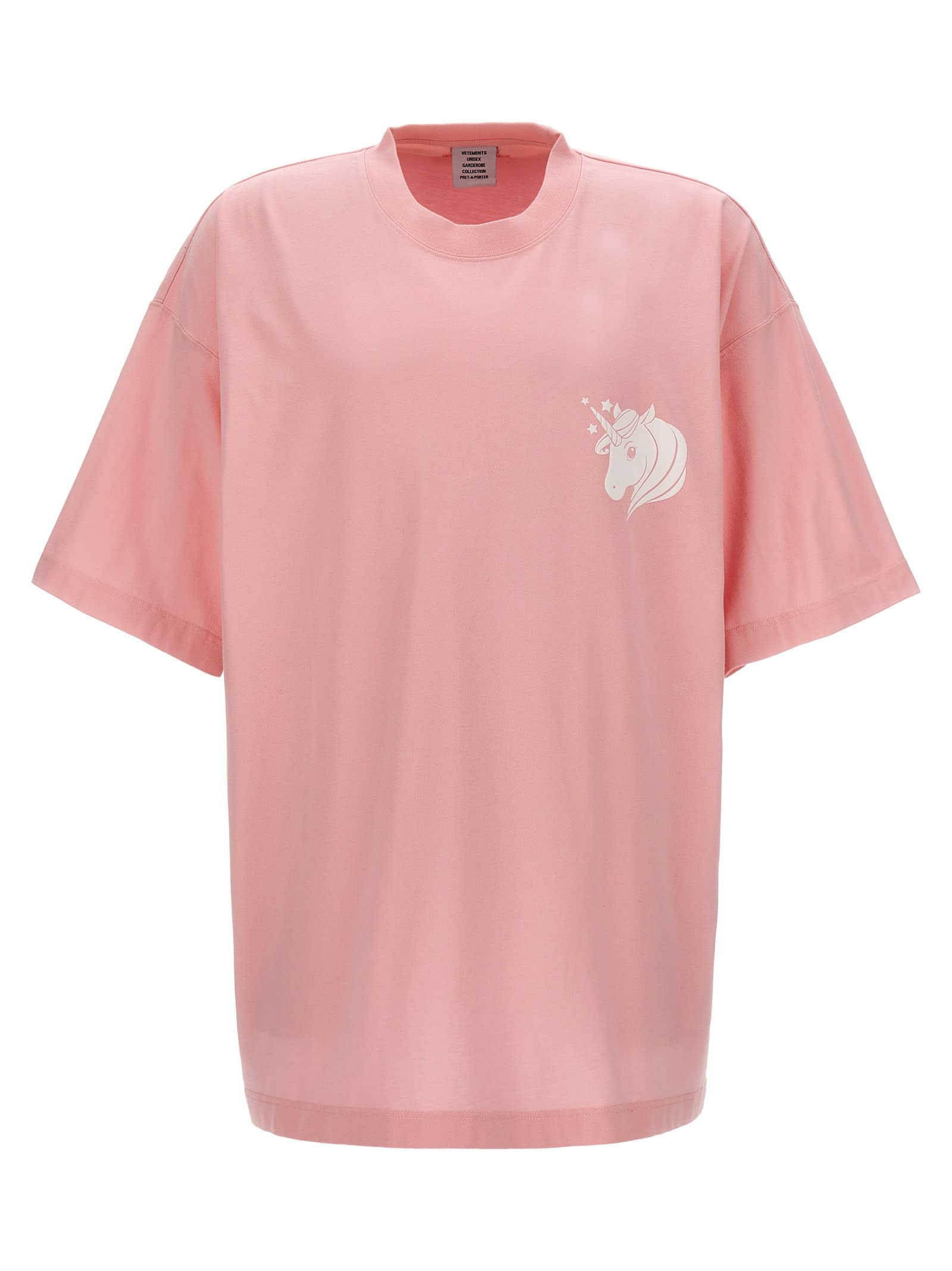 Shop Vetements Unicorn T-shirt In Pink
