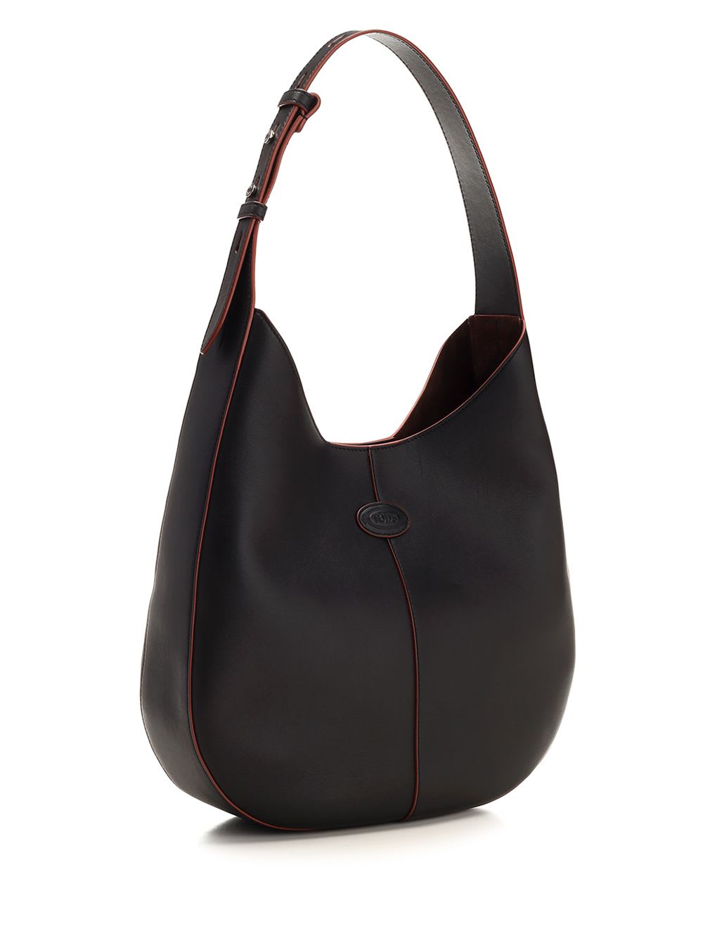 Shop Tod's Hobo Bag In Brown