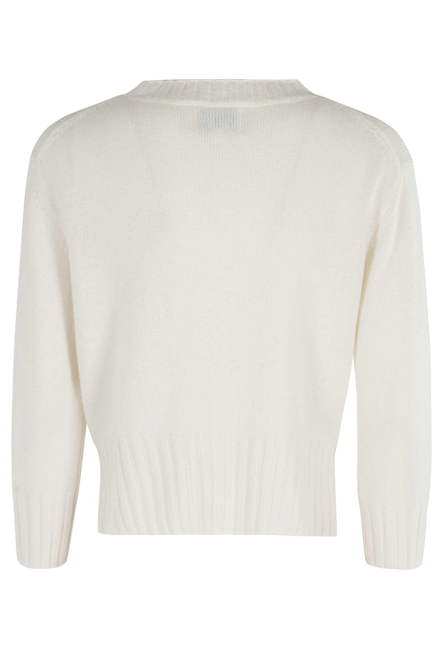 Loulou Studio Mora Lds Cropped Sweater In Neutral