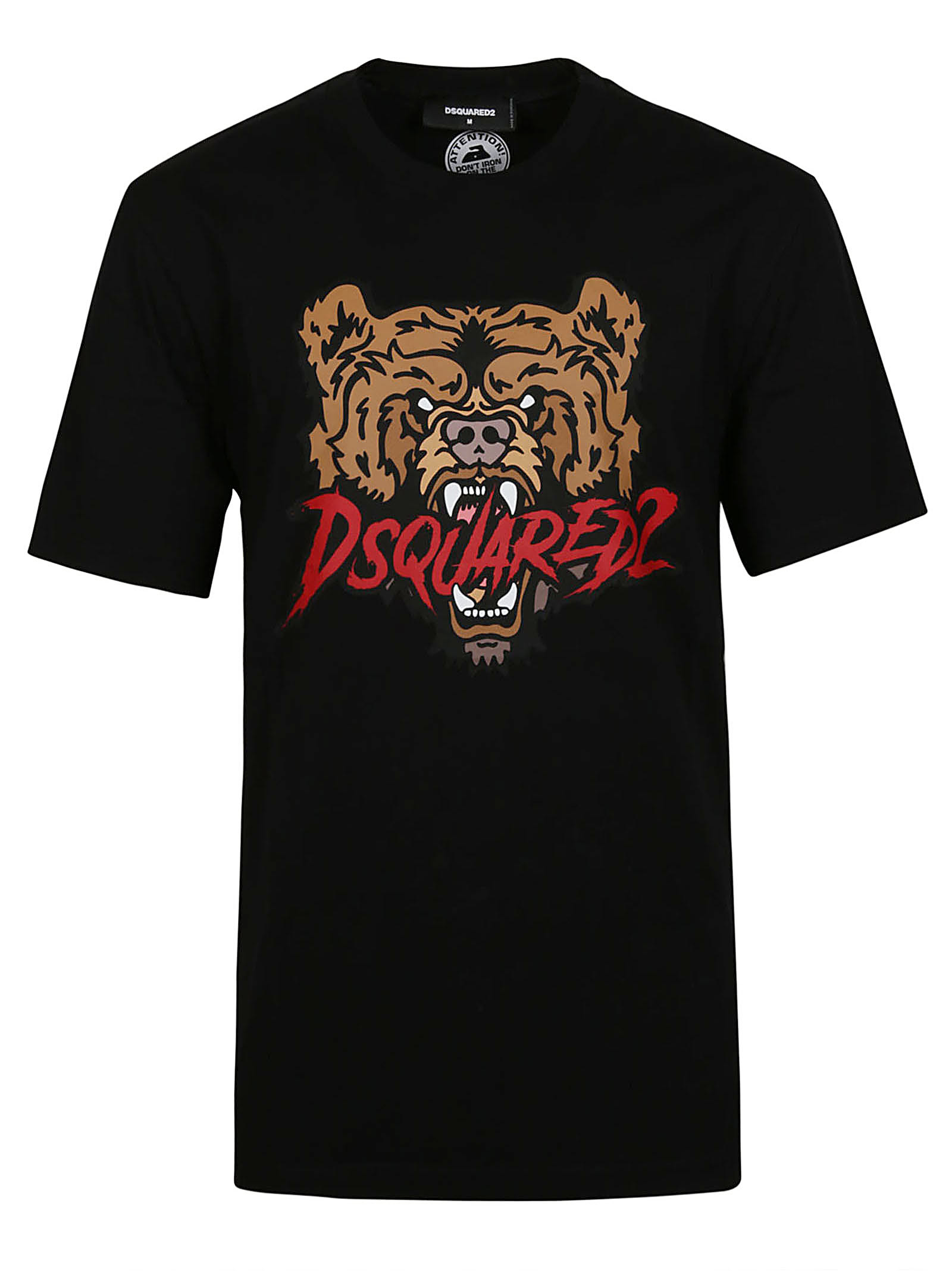 Shop Dsquared2 Regular Fit T-shirt In Black