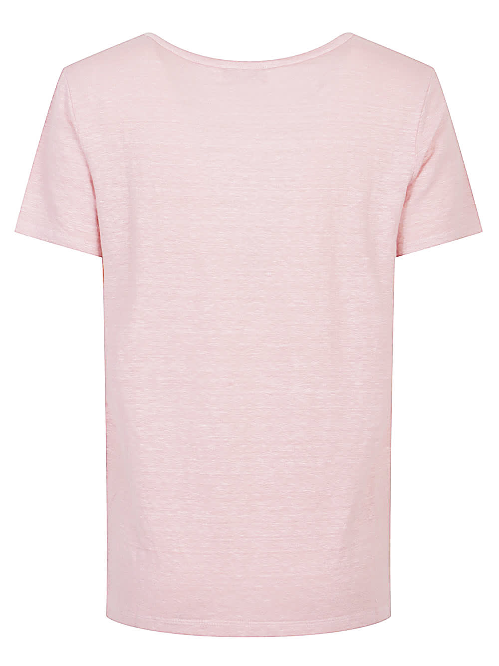 Base Patch-pocket T-shirt In Pink