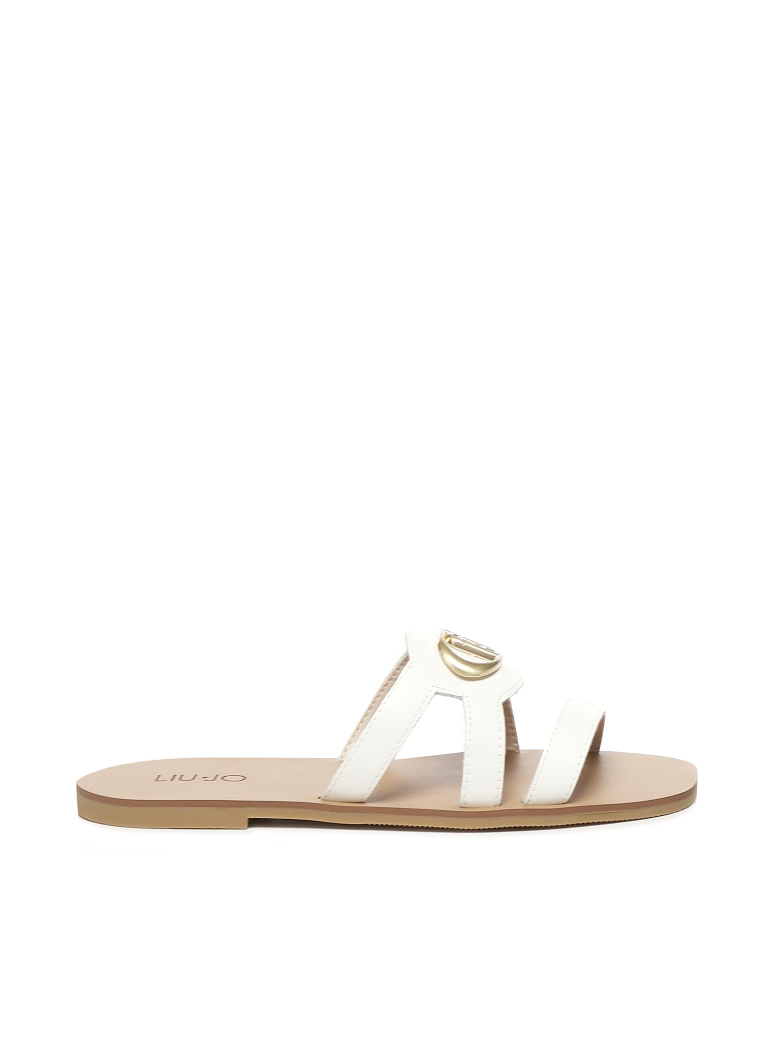 Liu-Jo Logo Flat Slippers