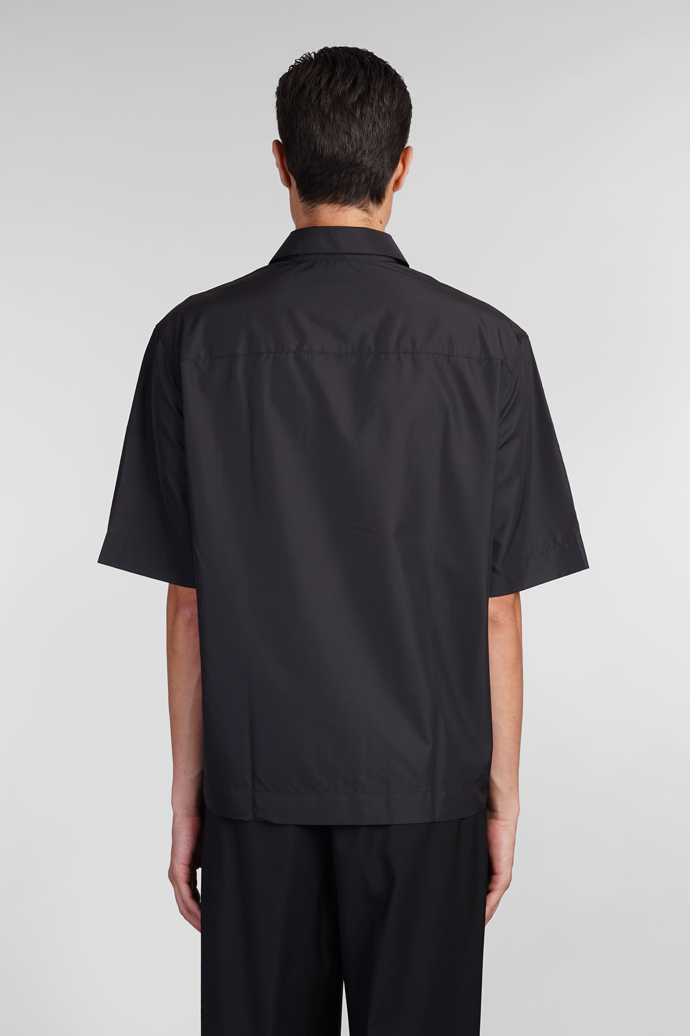 Shop Givenchy Shirt In Black Polyester